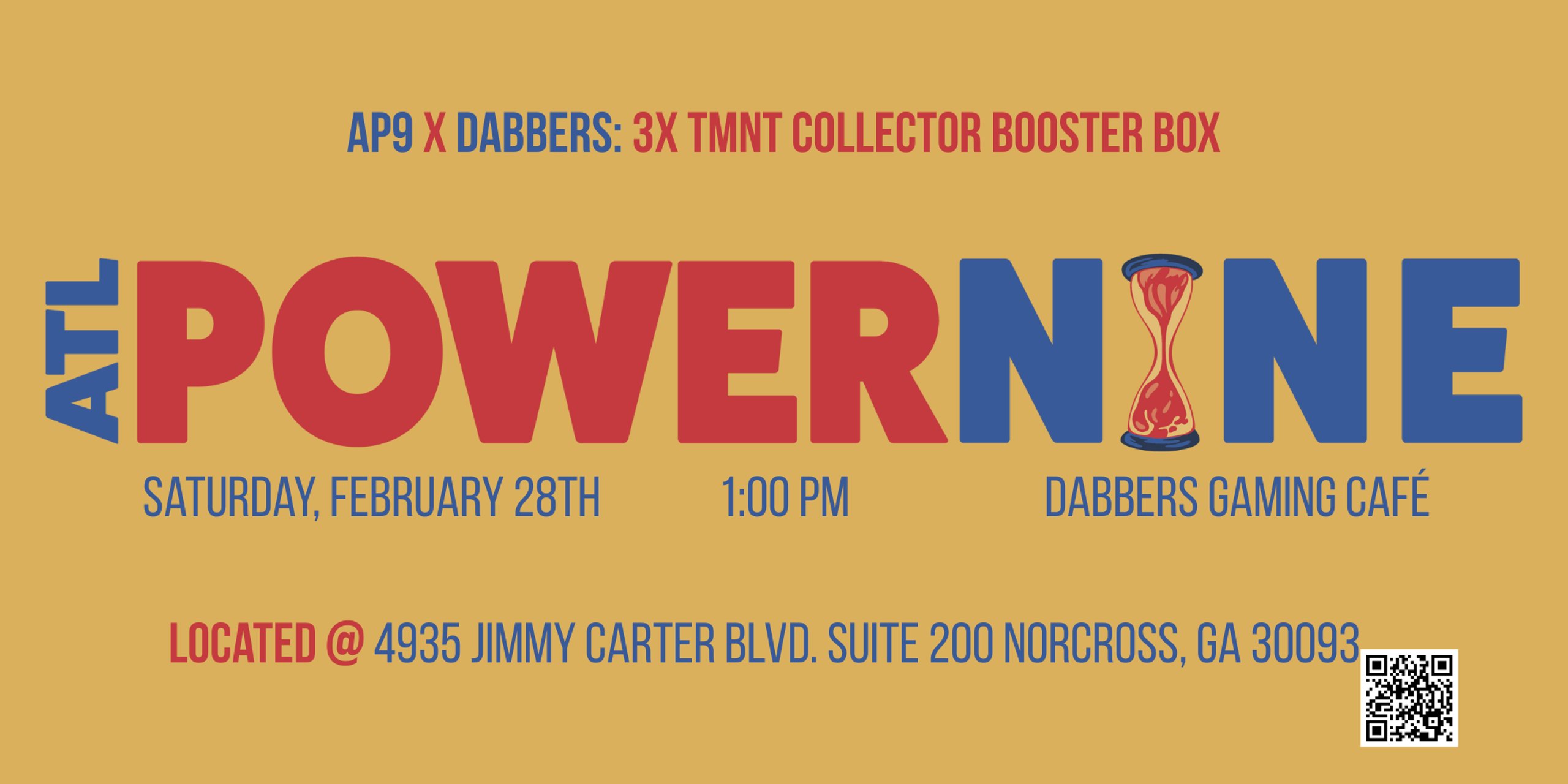 AP9 x Dabbers cEDH Tournament 3x TMNT Collector Booster Box