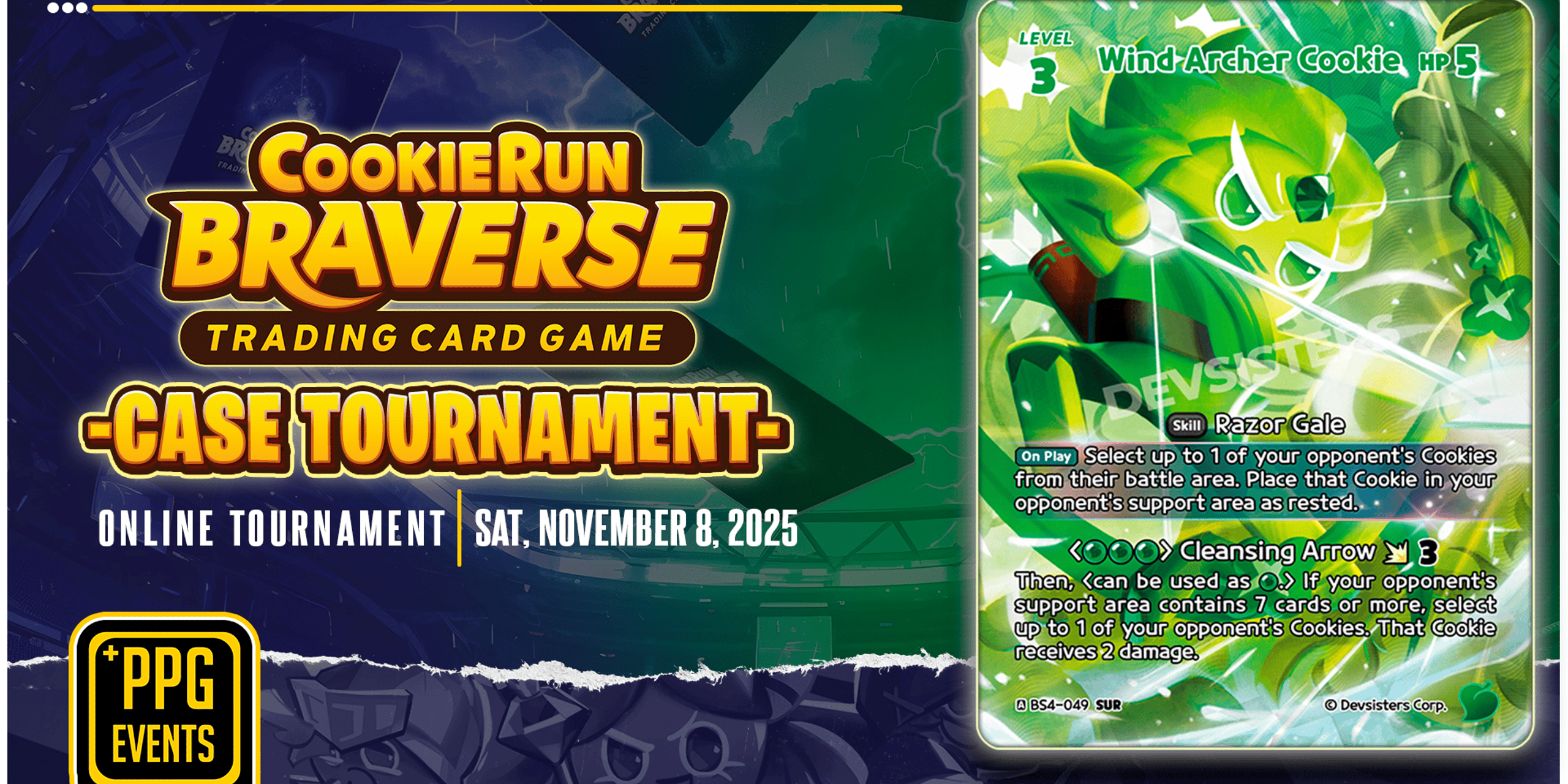 11/8 CookieRun: Braverse Case Tournament - Online