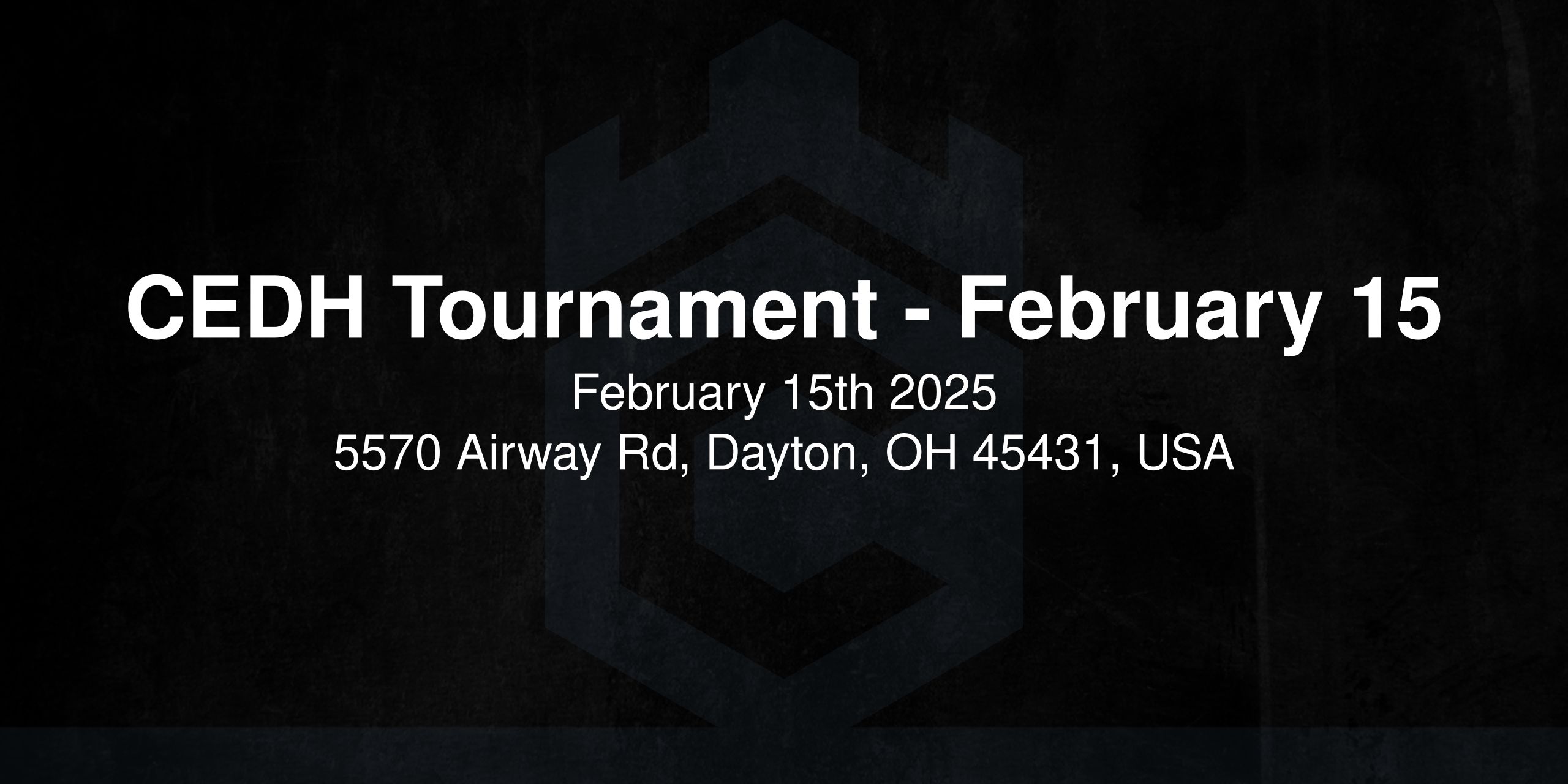 CEDH Tournament - February 15