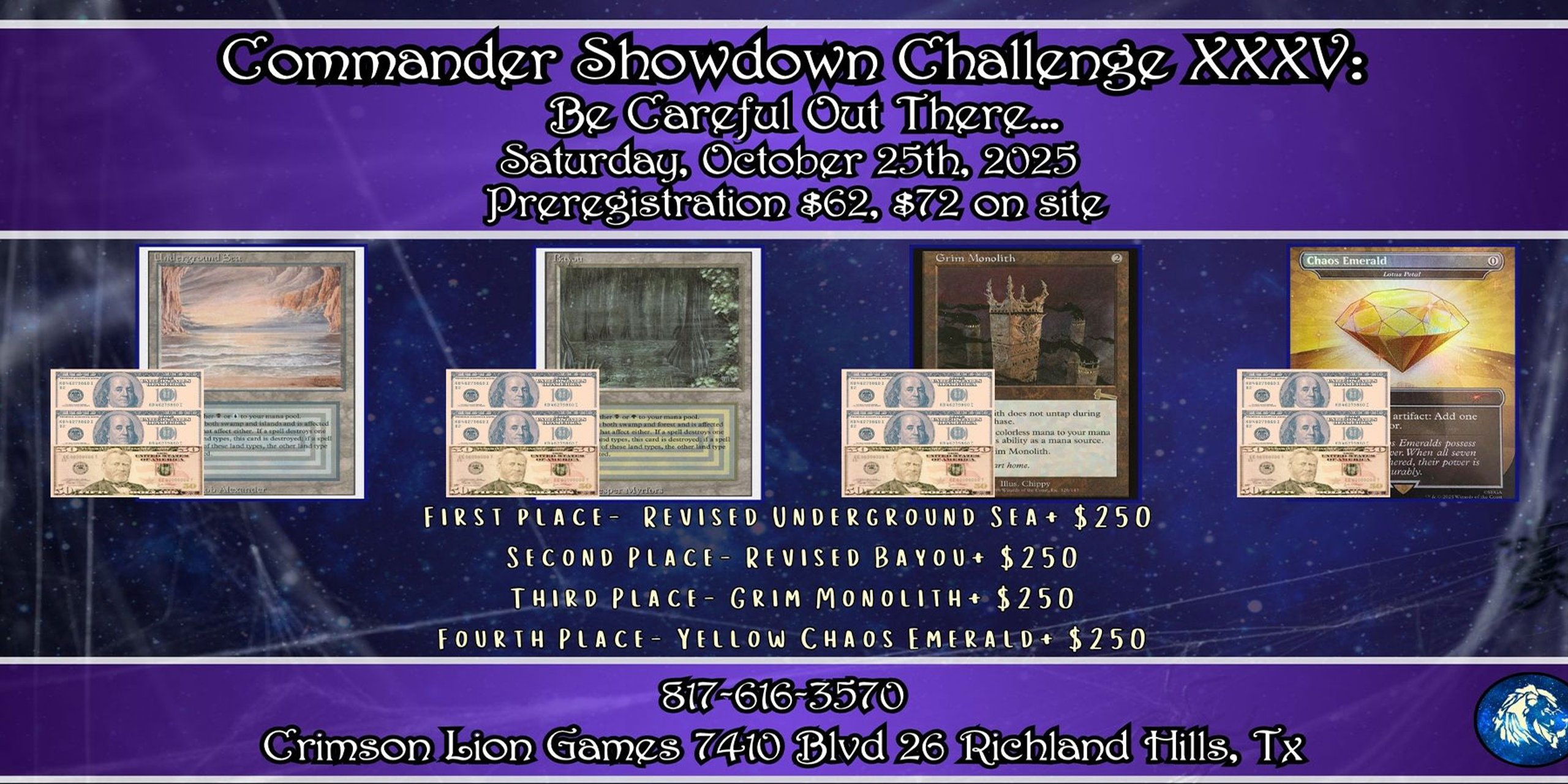 Commander Showdown XXXV: Be Careful Out There...