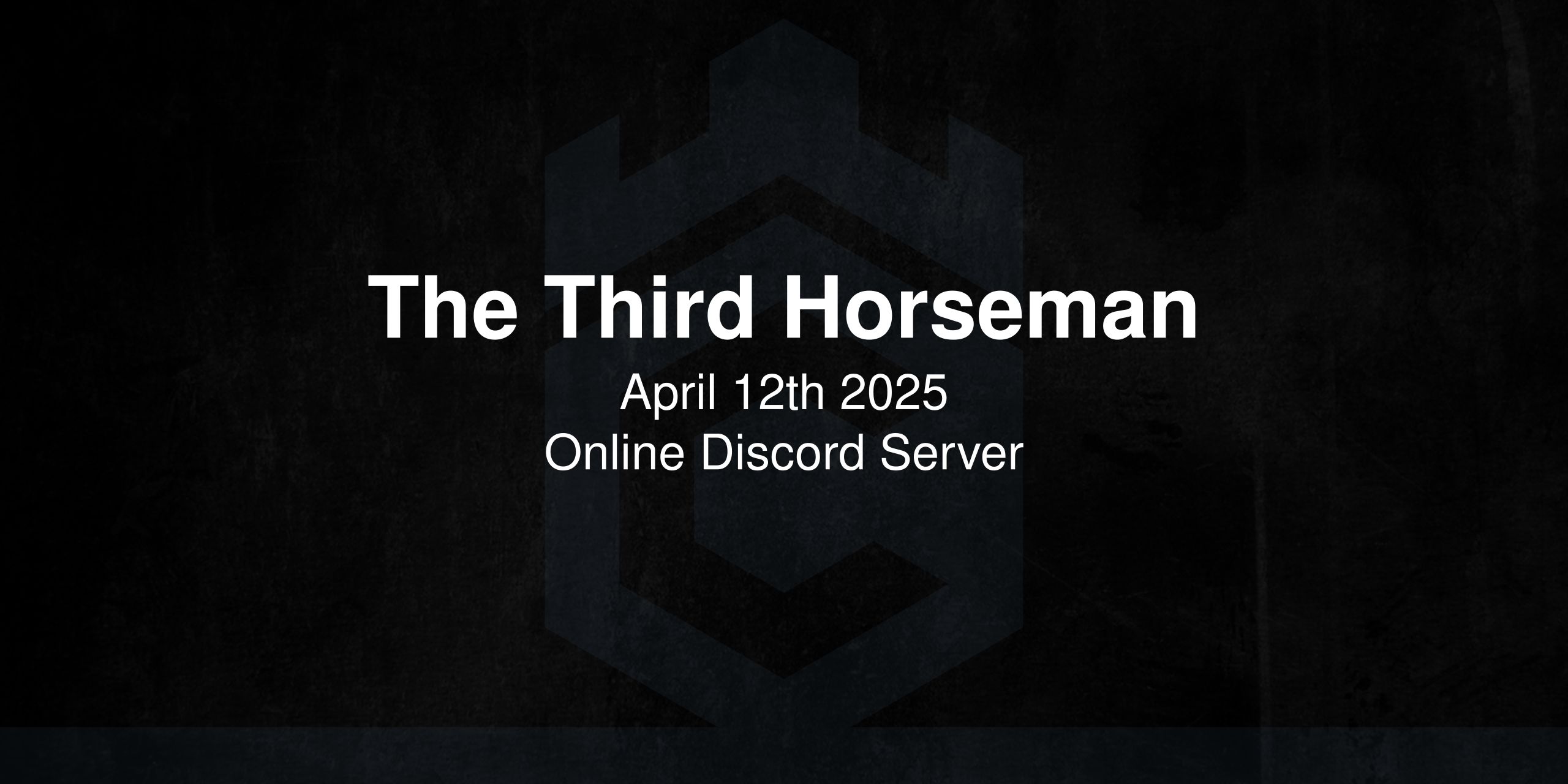 The Third Horseman