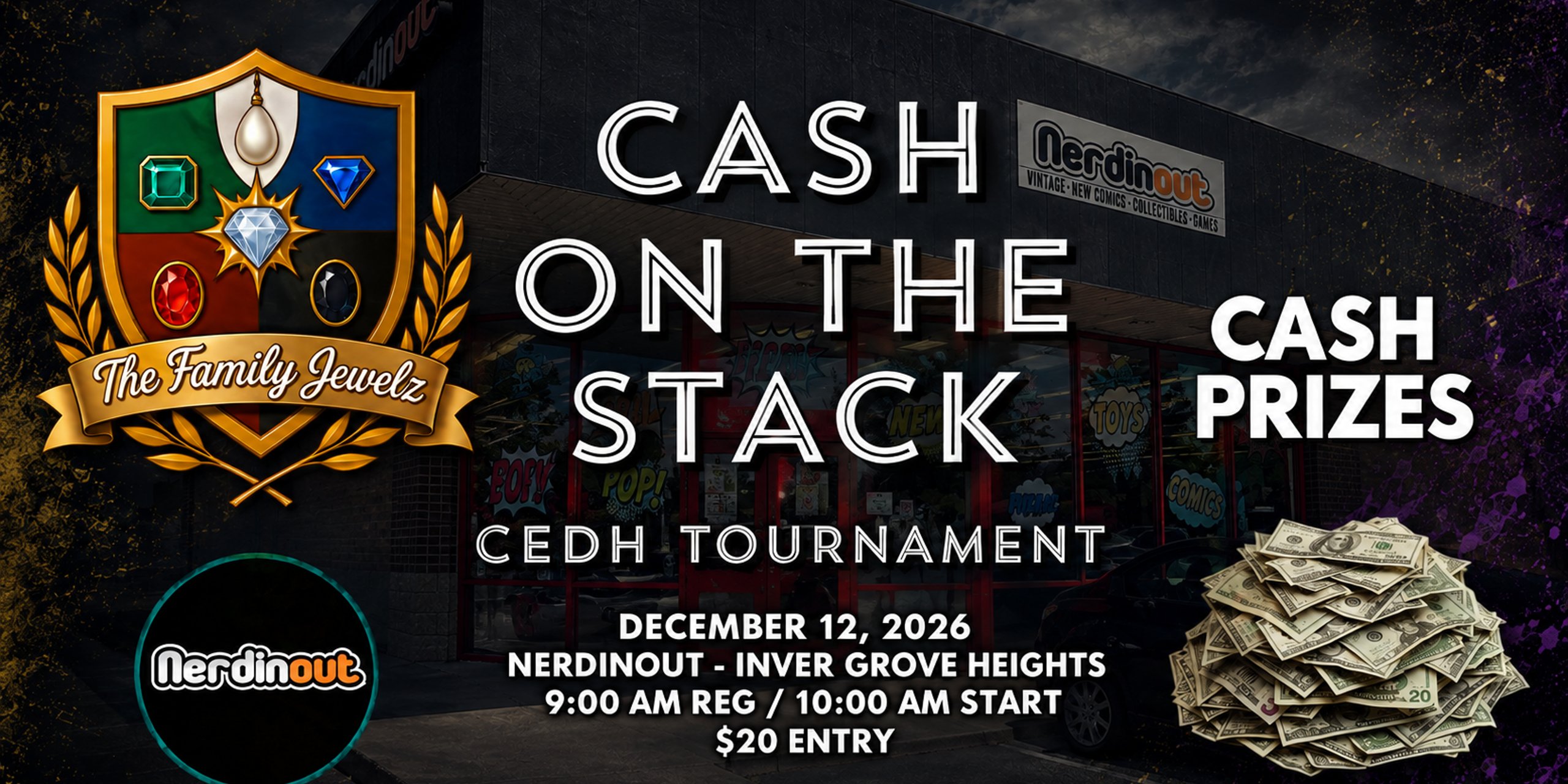 The Family Jewelz: Cash on the Stack NerdinOut