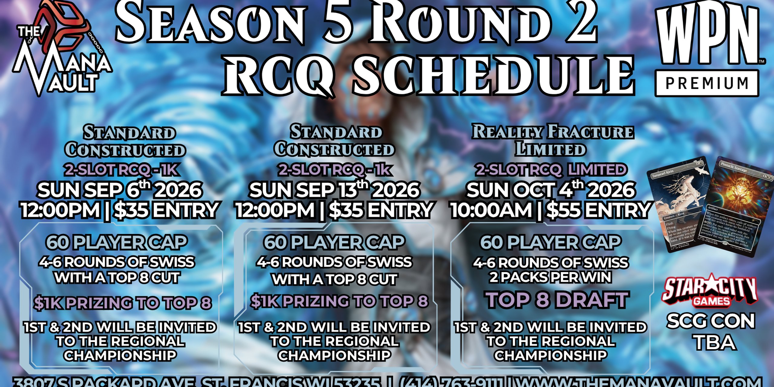 Mana Vault Limited 2-Slot RCQ 10/4 (Reality Fracture)