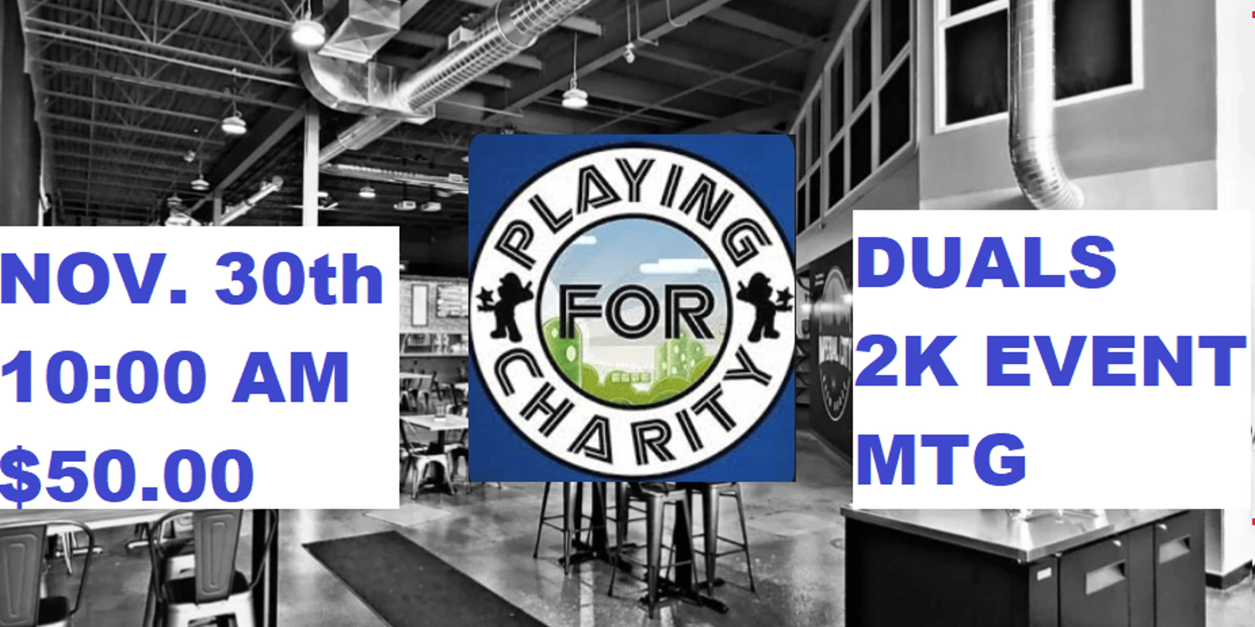 Playing for Charity - 2K CEDH Event 2024 