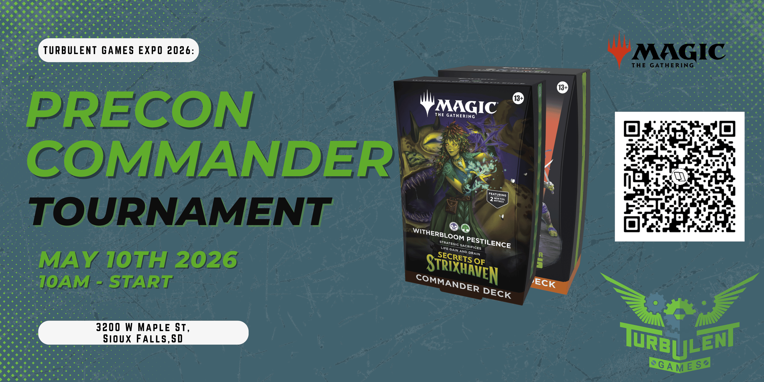 Turbulent Games Expo: Precon Commander Tournament