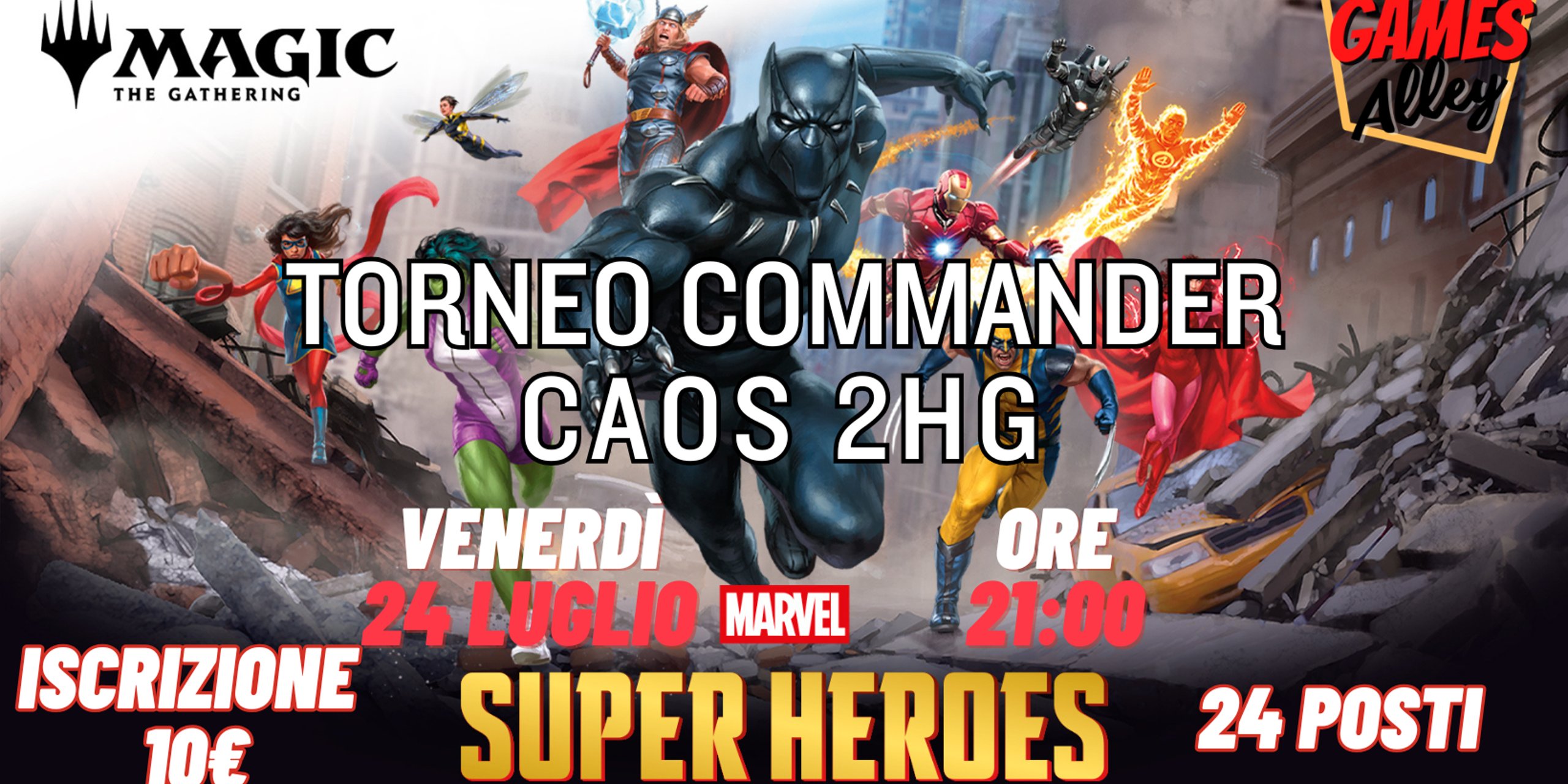 MTG - Commander Tournament Caos 2HG League