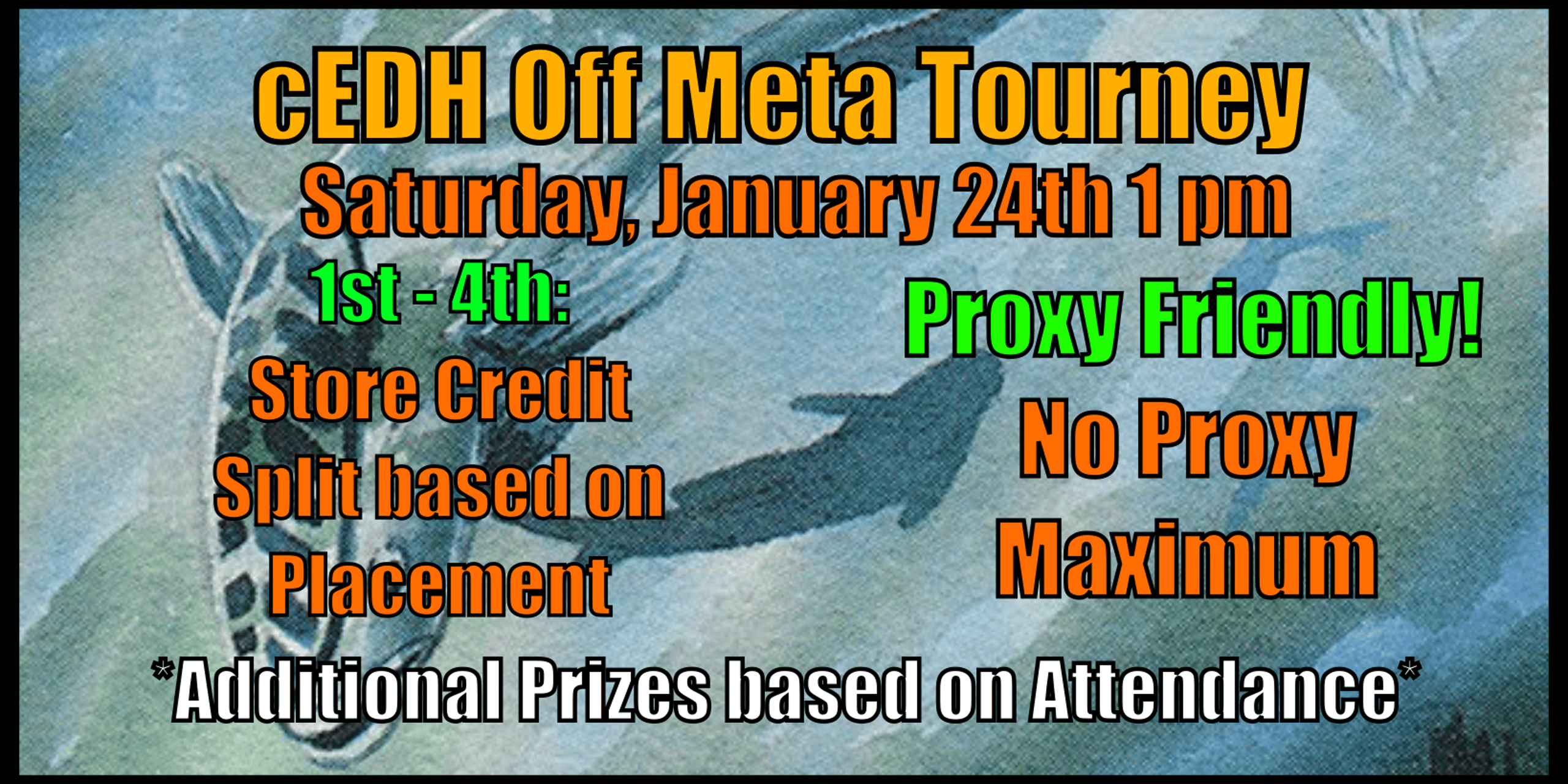 Shuffle N Roll's cEDH Off Meta Tournament