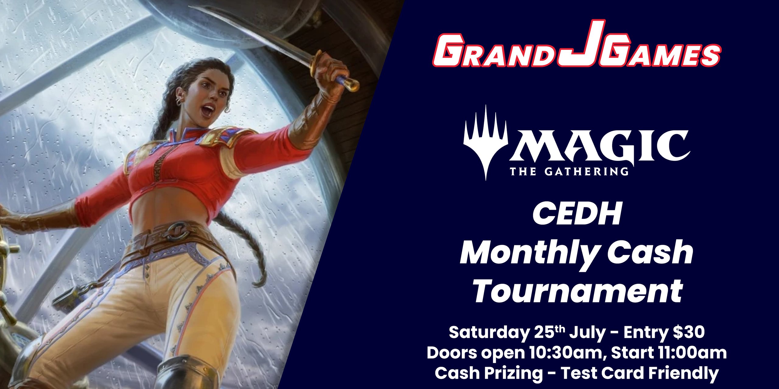 CEDH Monthly Cash Tournament (October) @ Grand J Games Melbourne