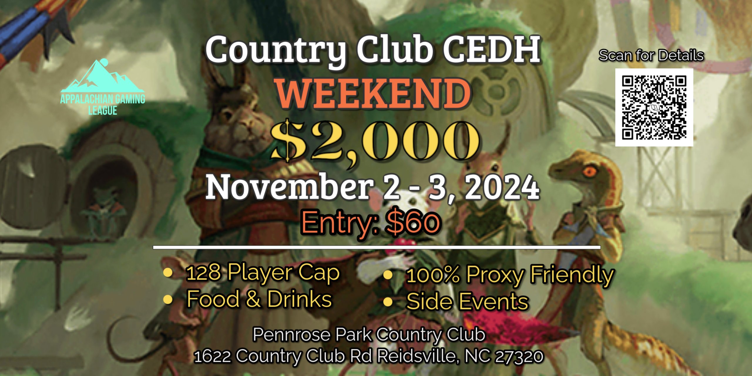 Country Club CEDH $2,000