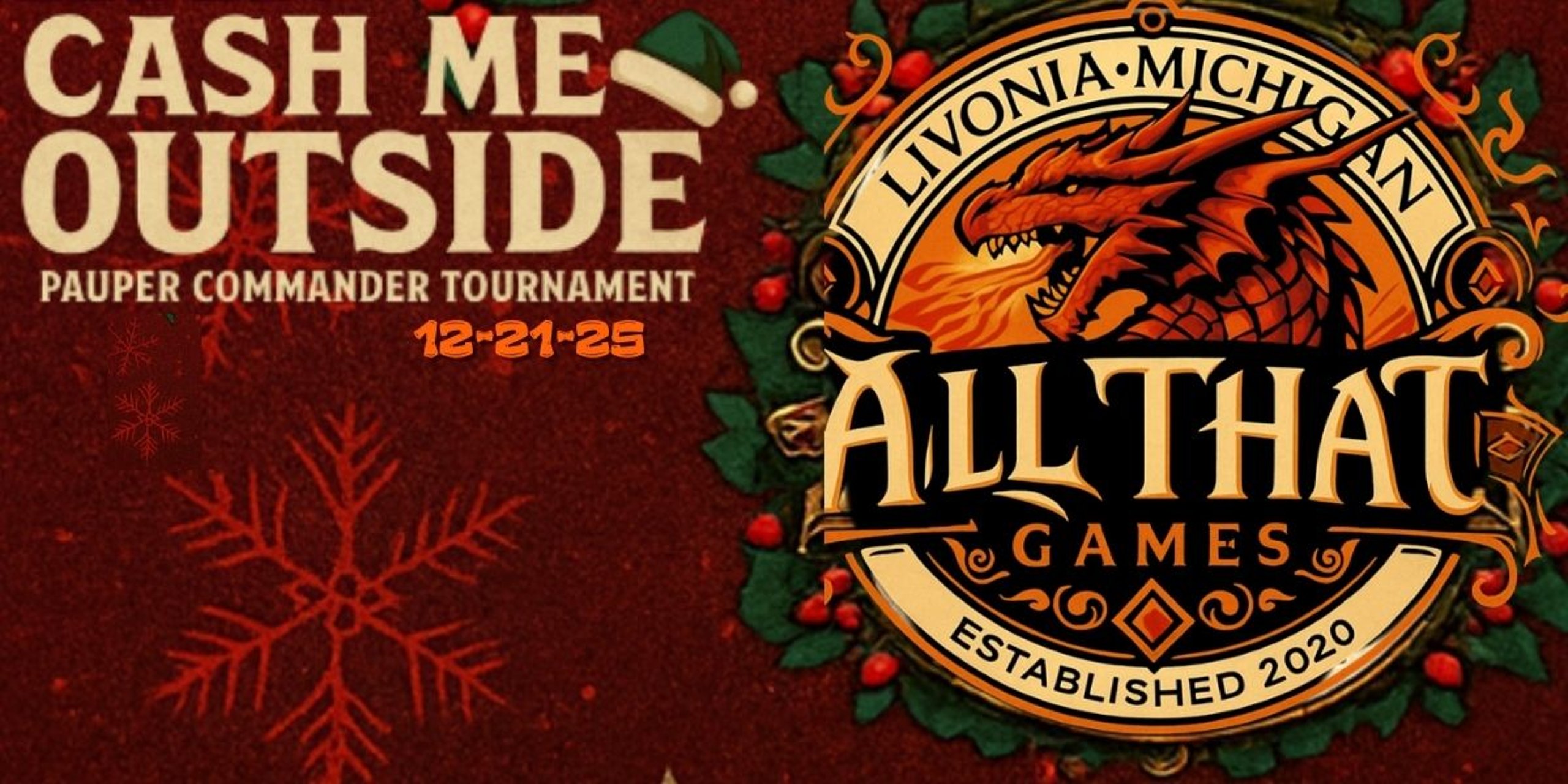 CASH ME OUTSIDE PAUPER COMMANDER TOURNAMENT