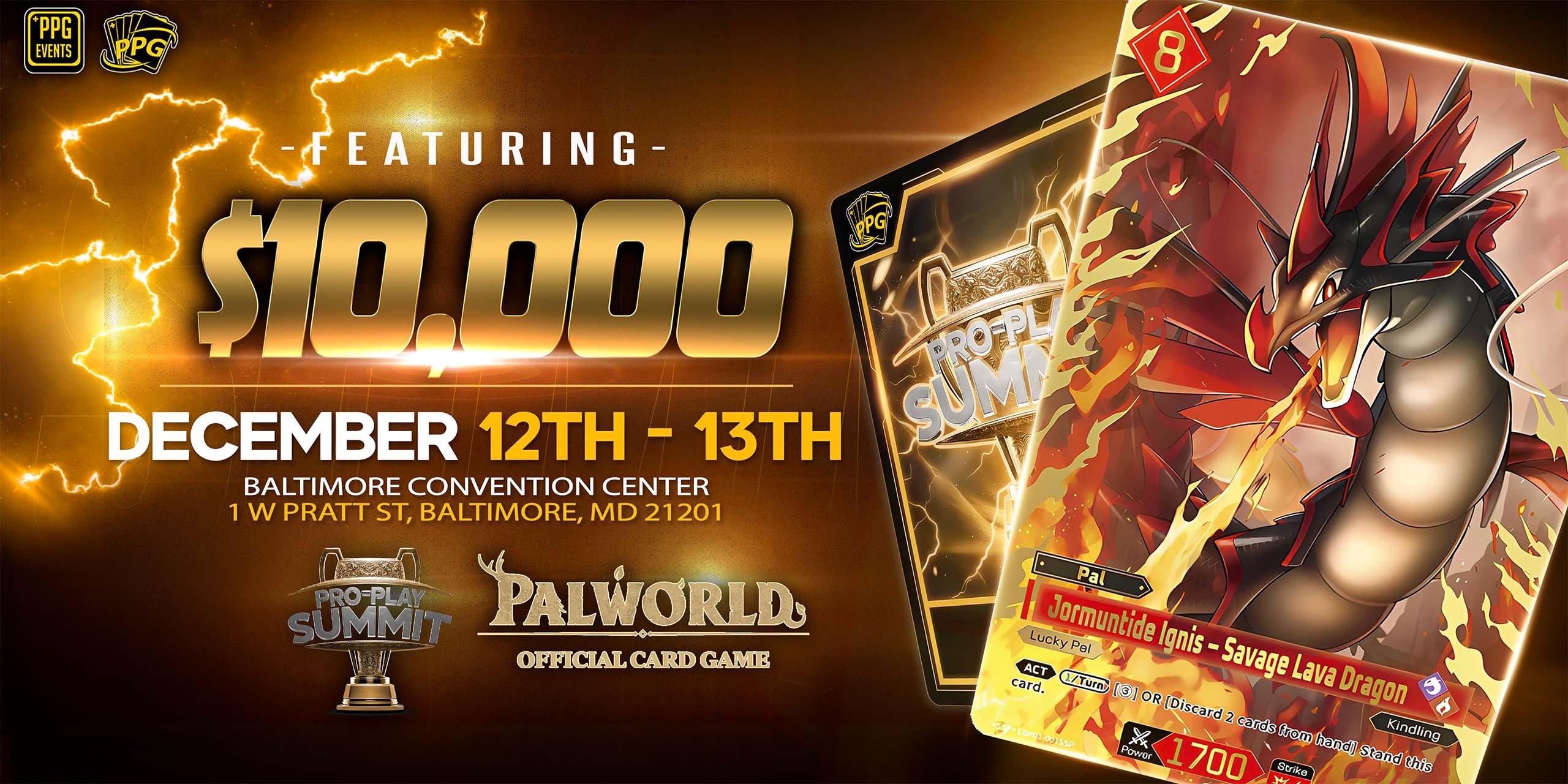 Palworld $10,000 Cash Tournament @ Pro-Play Summit: Baltimore