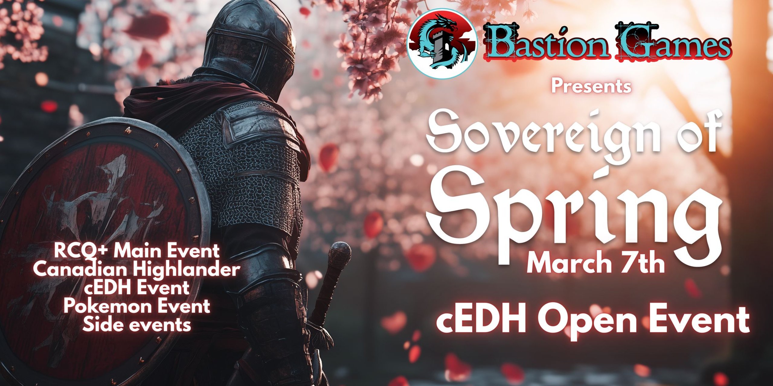 Bastion Games Sovereign of Spring cEDH Open!