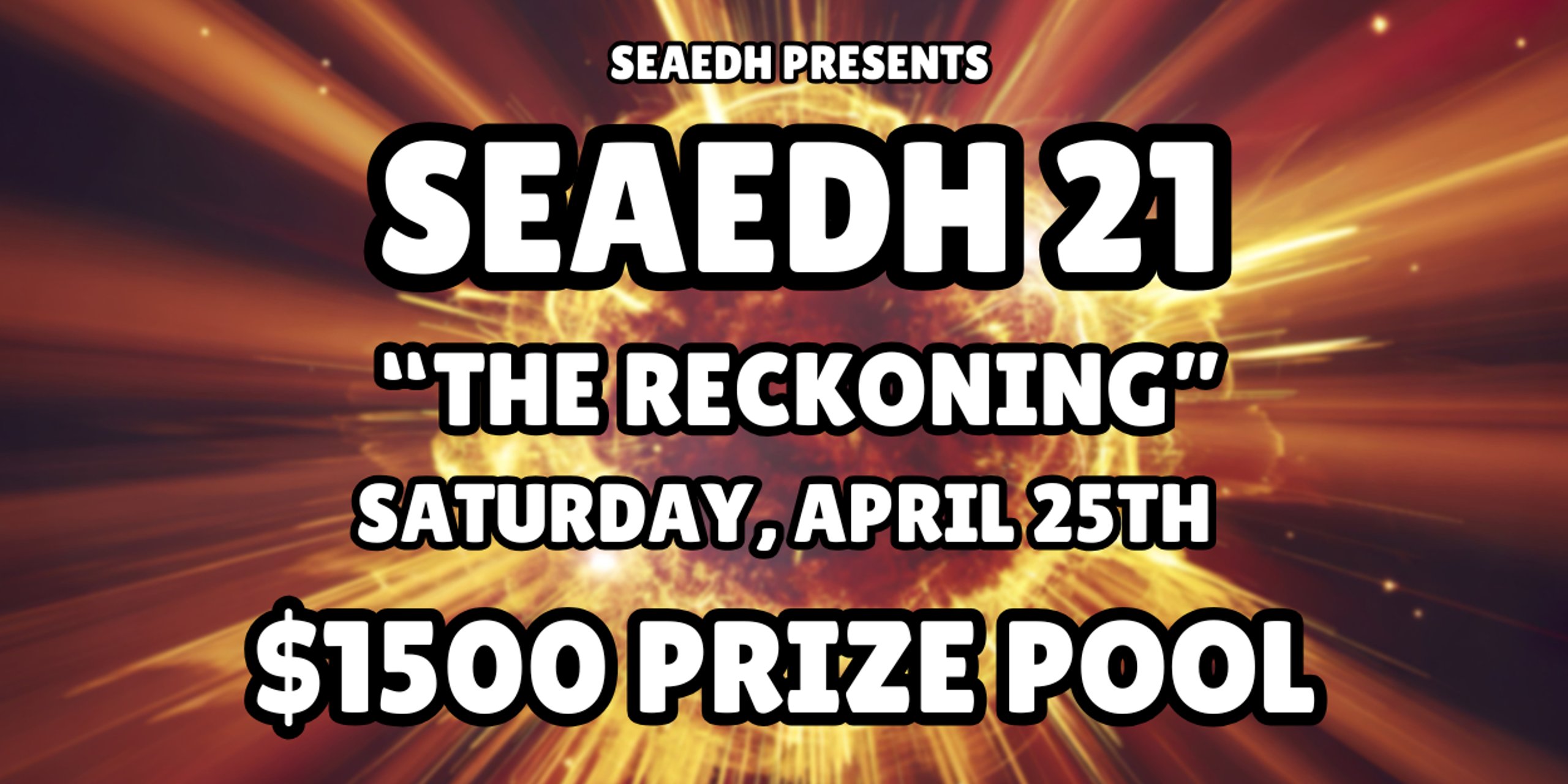 SeaEDH 21 "The Reckoning"