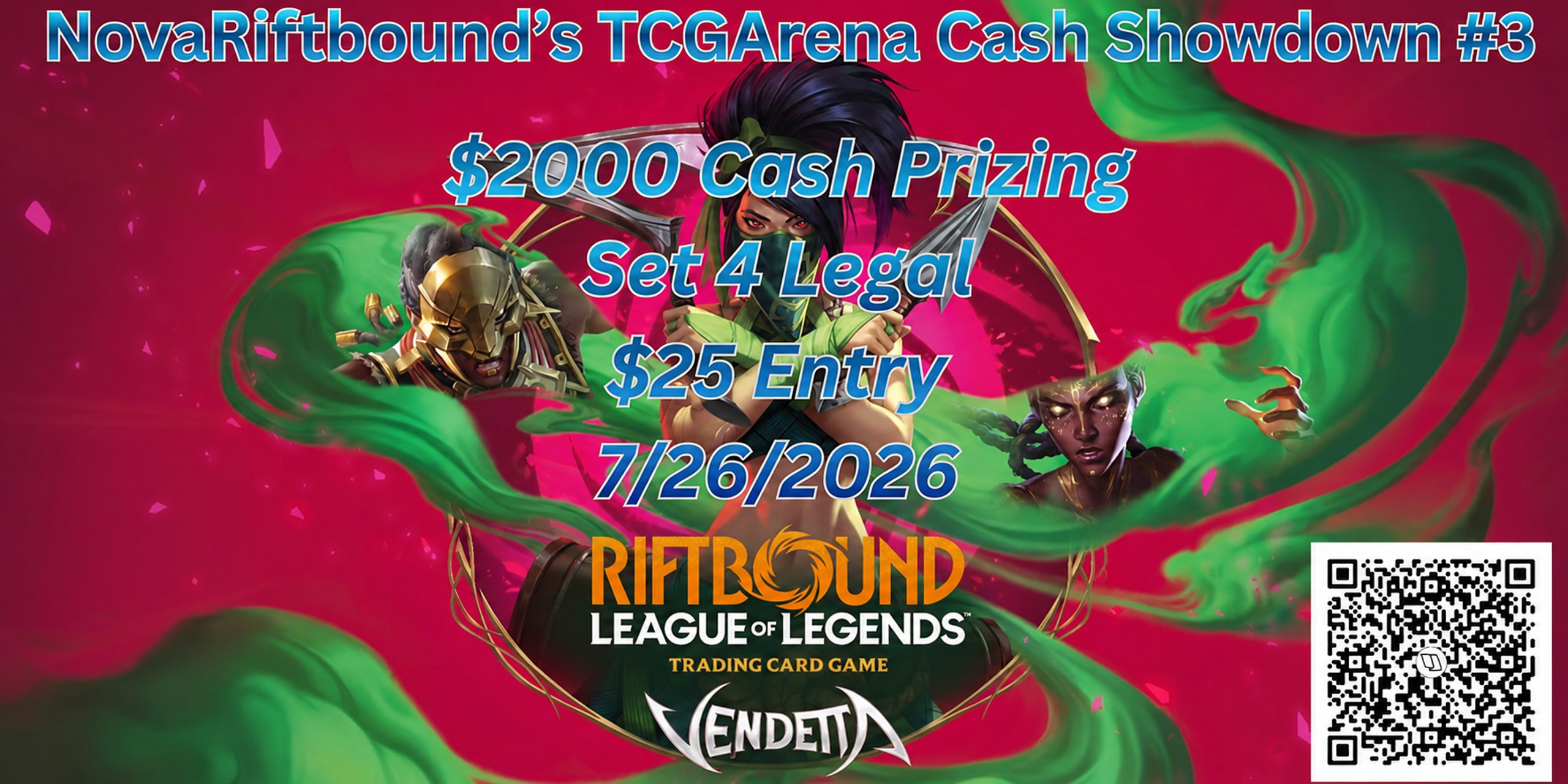 NovaRiftbound's TCGArena Online $2K Showdown #3