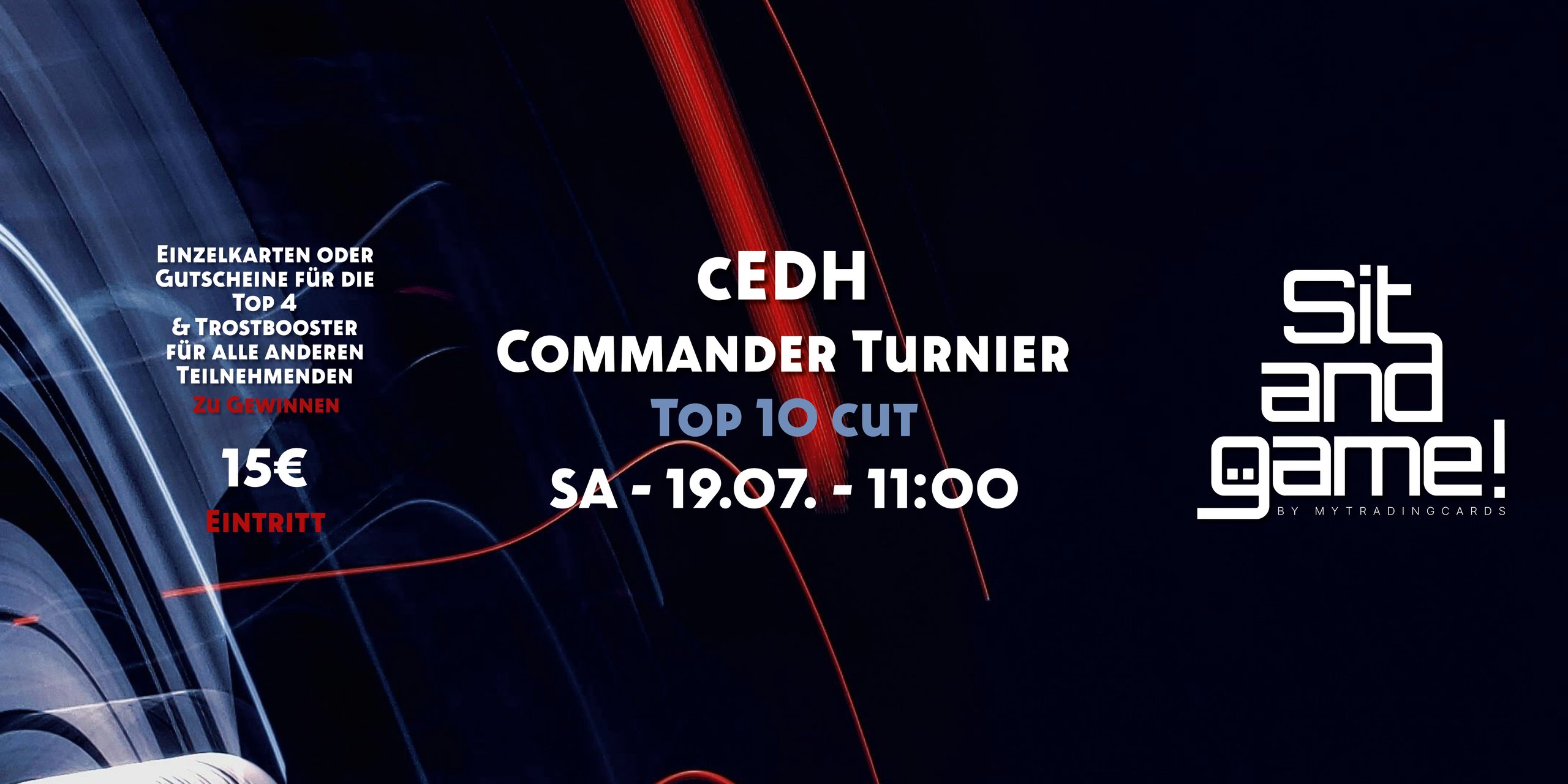 cEDH @ Sit&Game with Top 10-Cut