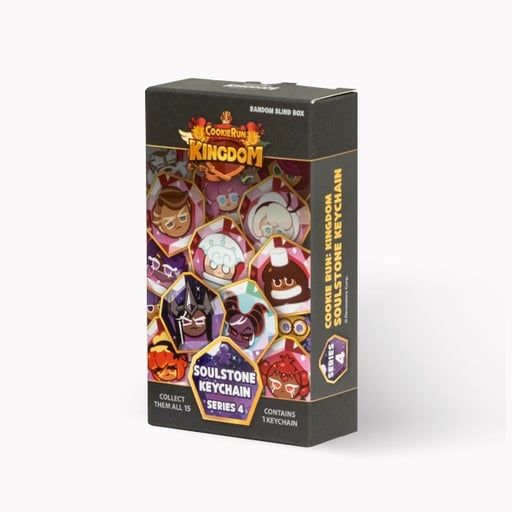 CookieRun: Kingdom Soulstone Keychain Series 4
