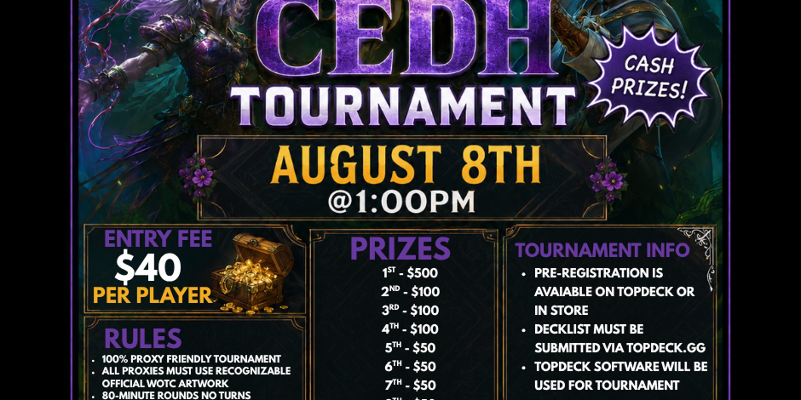 Token Forge August 8th CEDH 