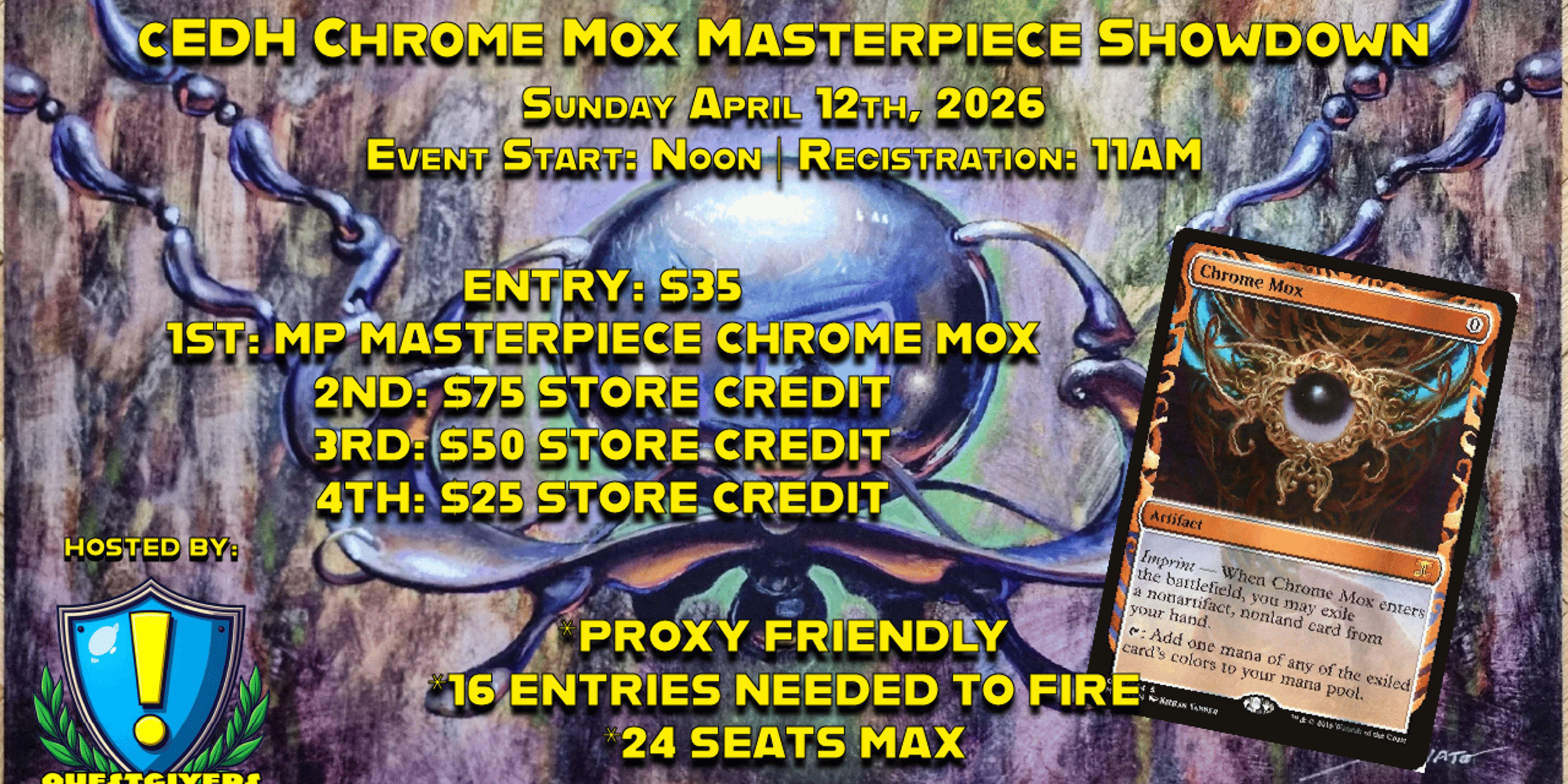 Quest Givers cEDH Chome Mox Masterpiece Showdown