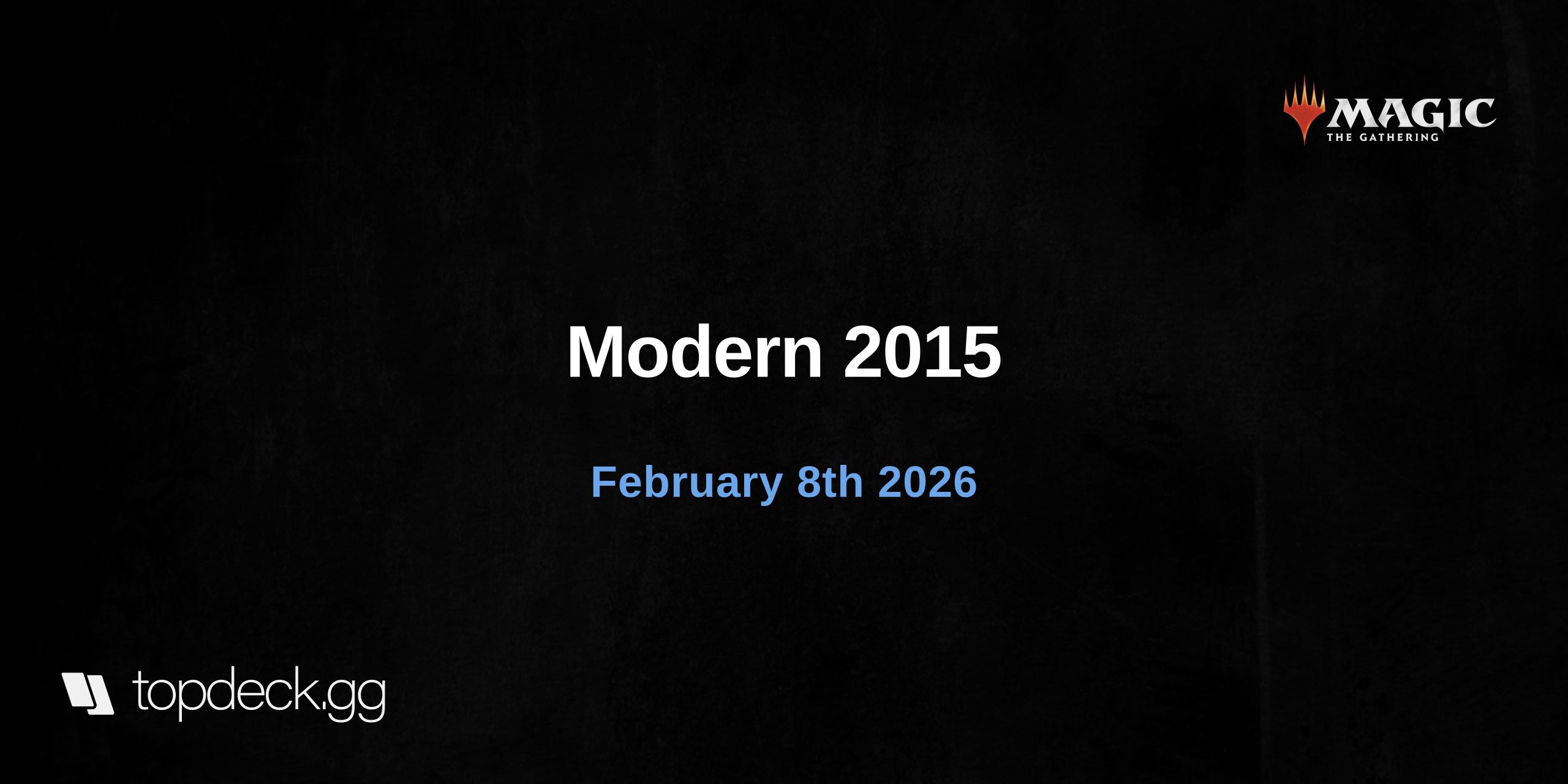 Modern 2015