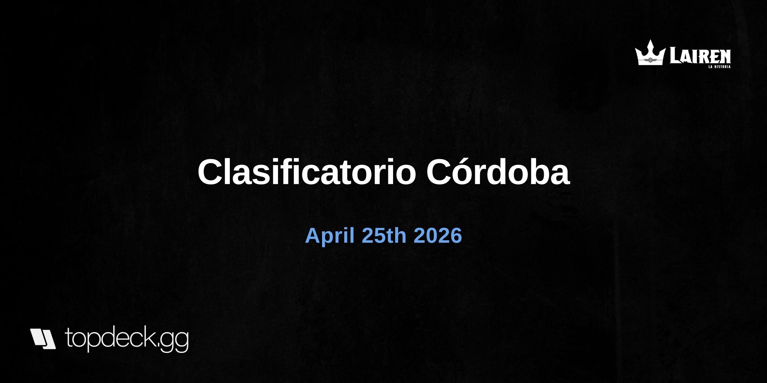 Clasificatorio Córdoba