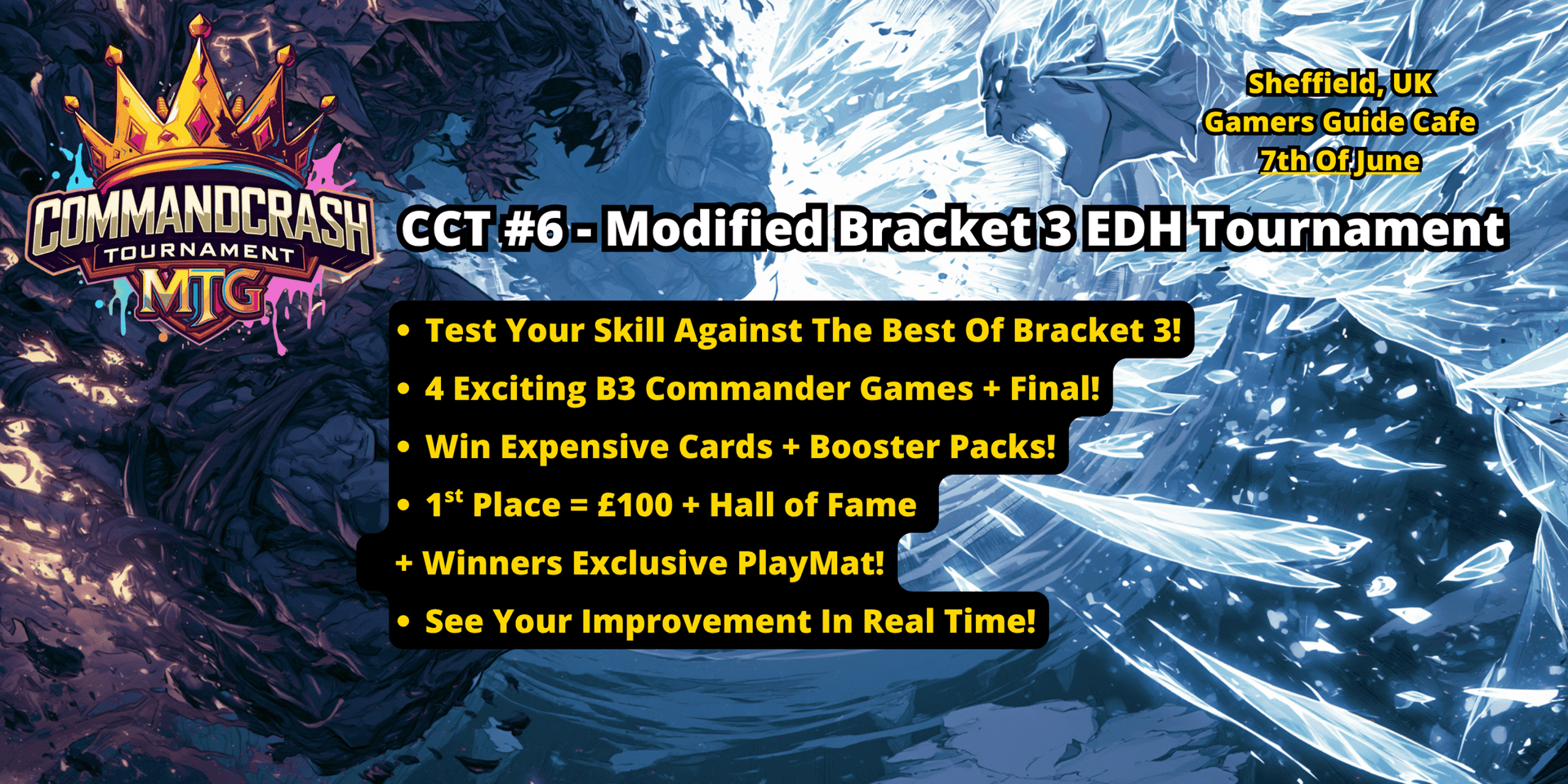 CCT 6 - Bracket 3 MTG EDH Tournament In Sheffield