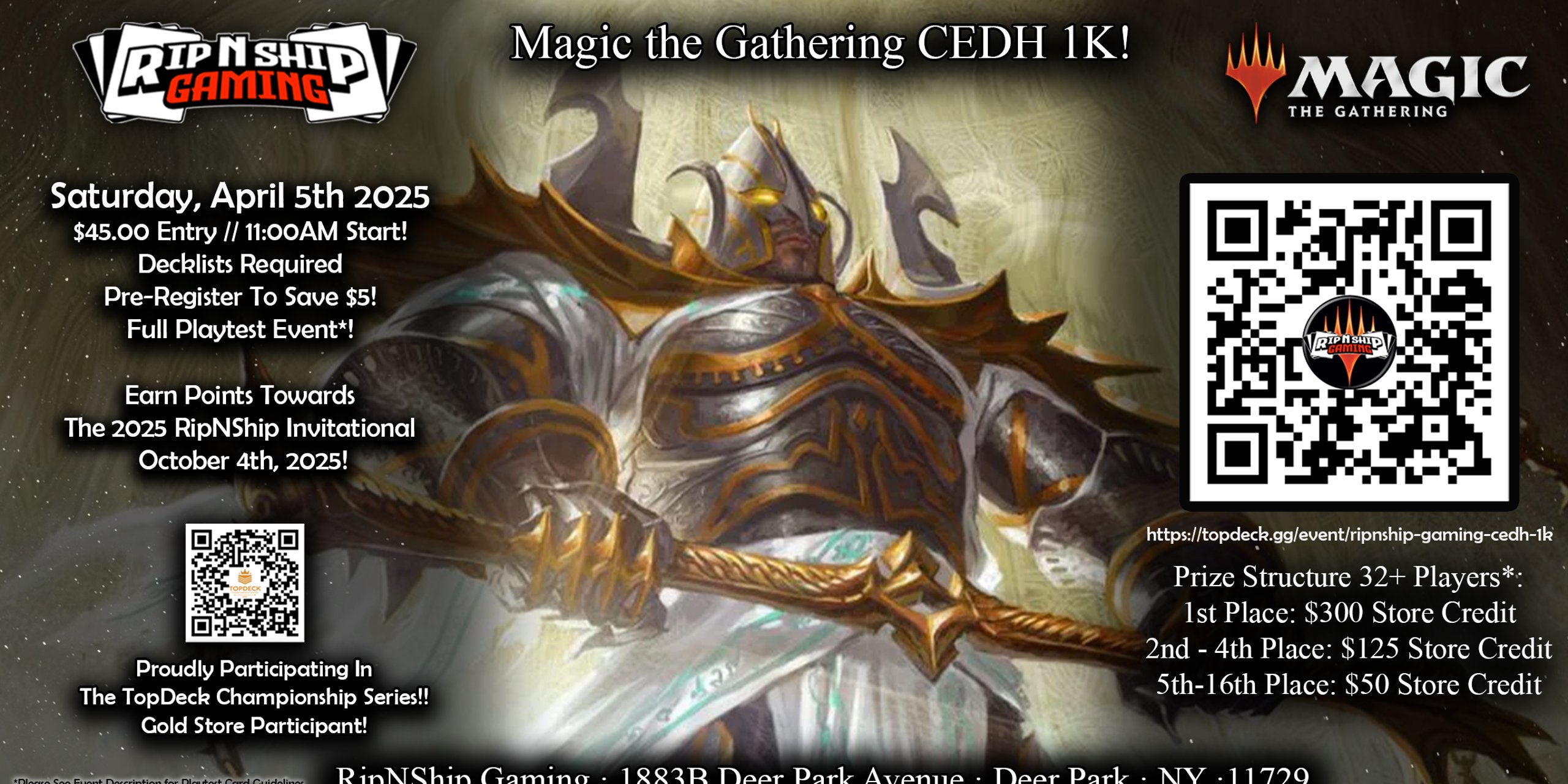 RipNShip Gaming - cEDH 1k