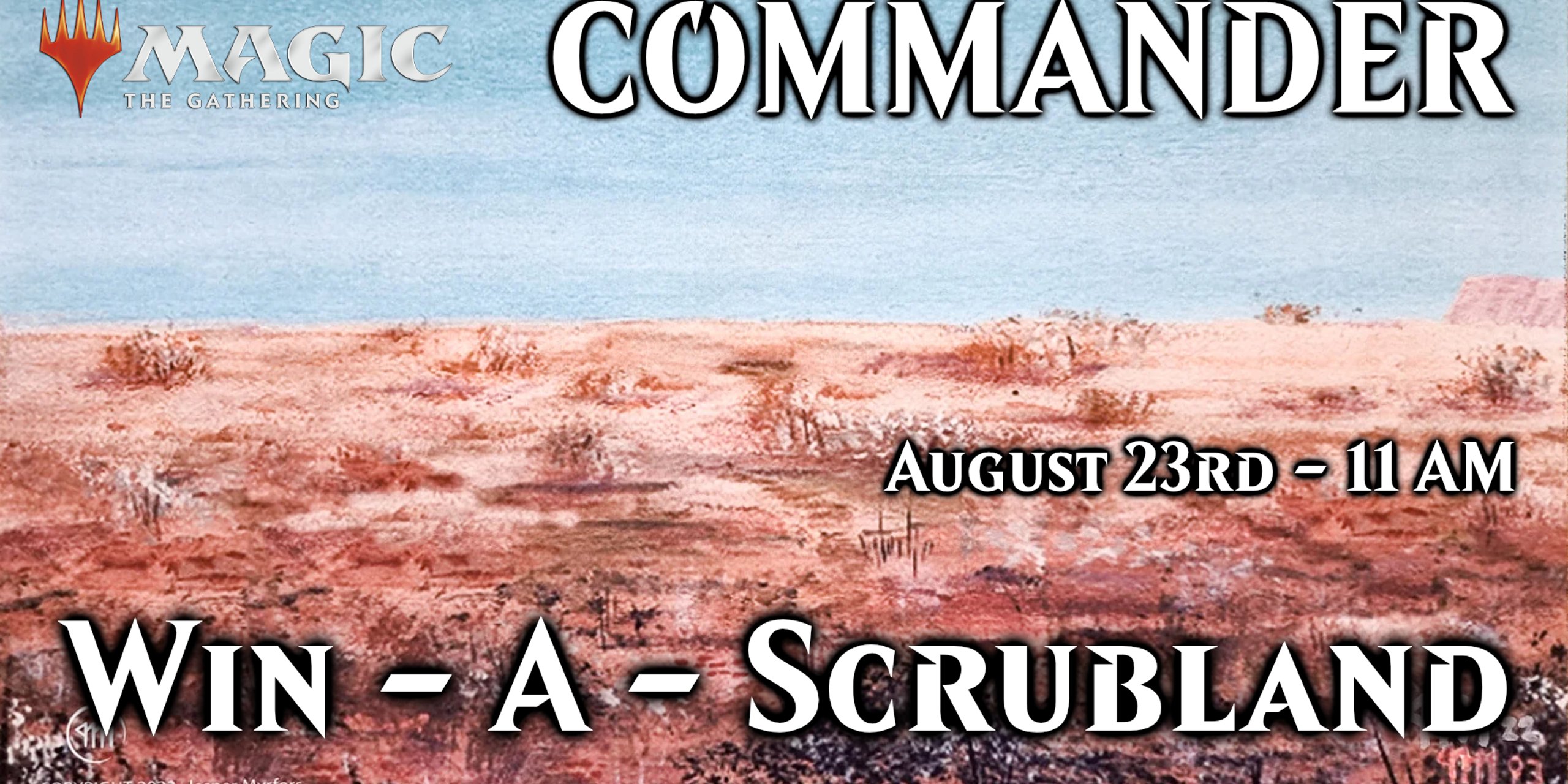 CEDH - Win a Scrubland!