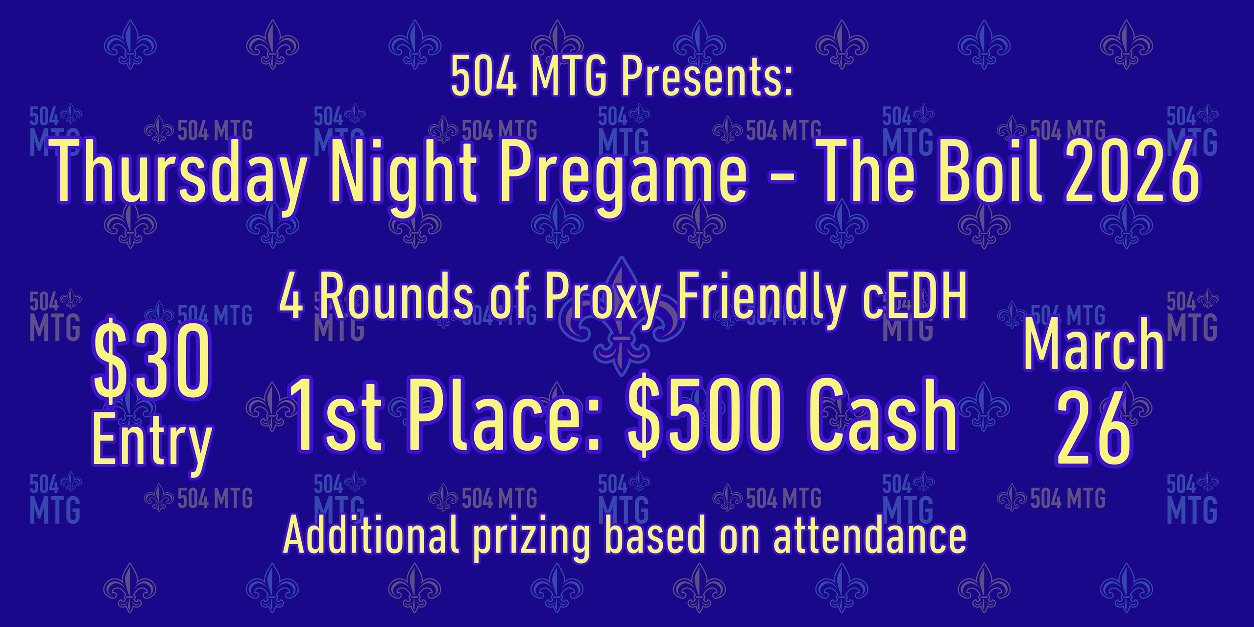 Thursday Night Pregame - The Boil 2026