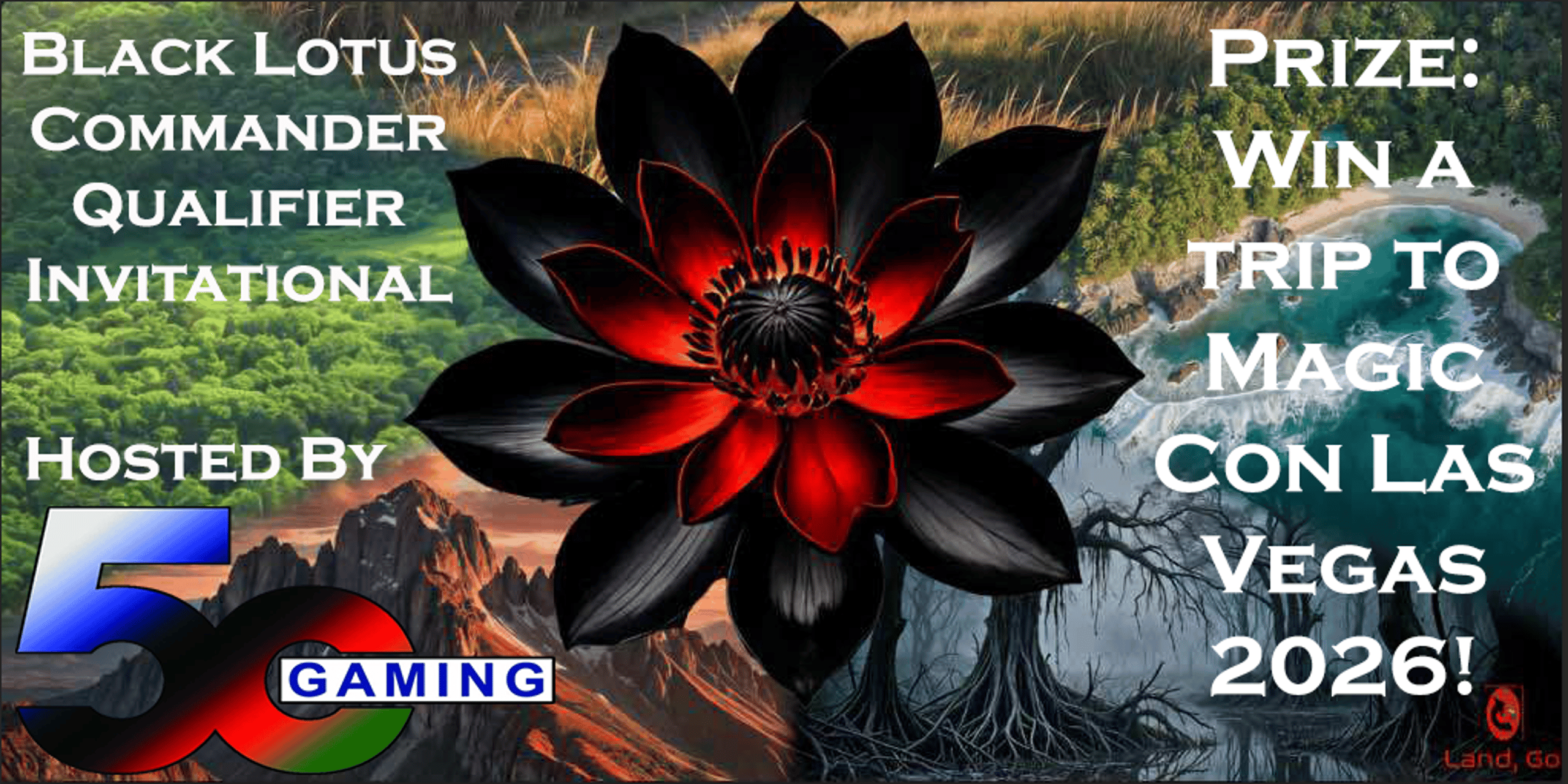 Win-A-Land go Commander Invitational Invite