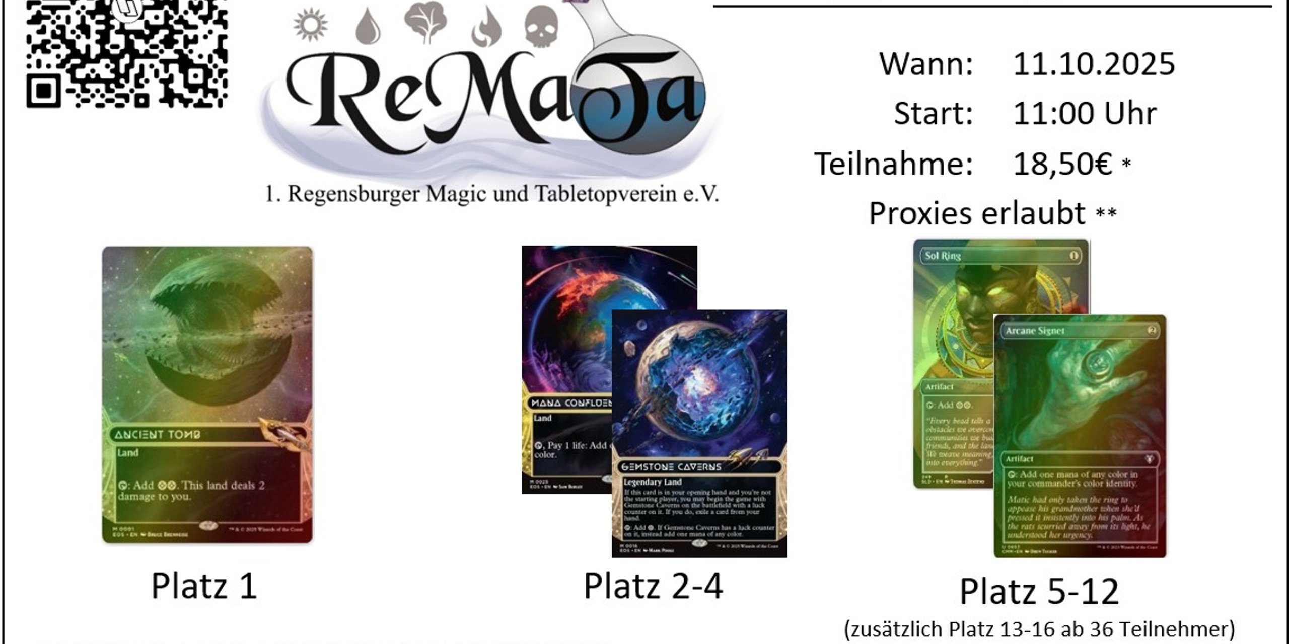 VII. ReMaTa cEDH Turnier