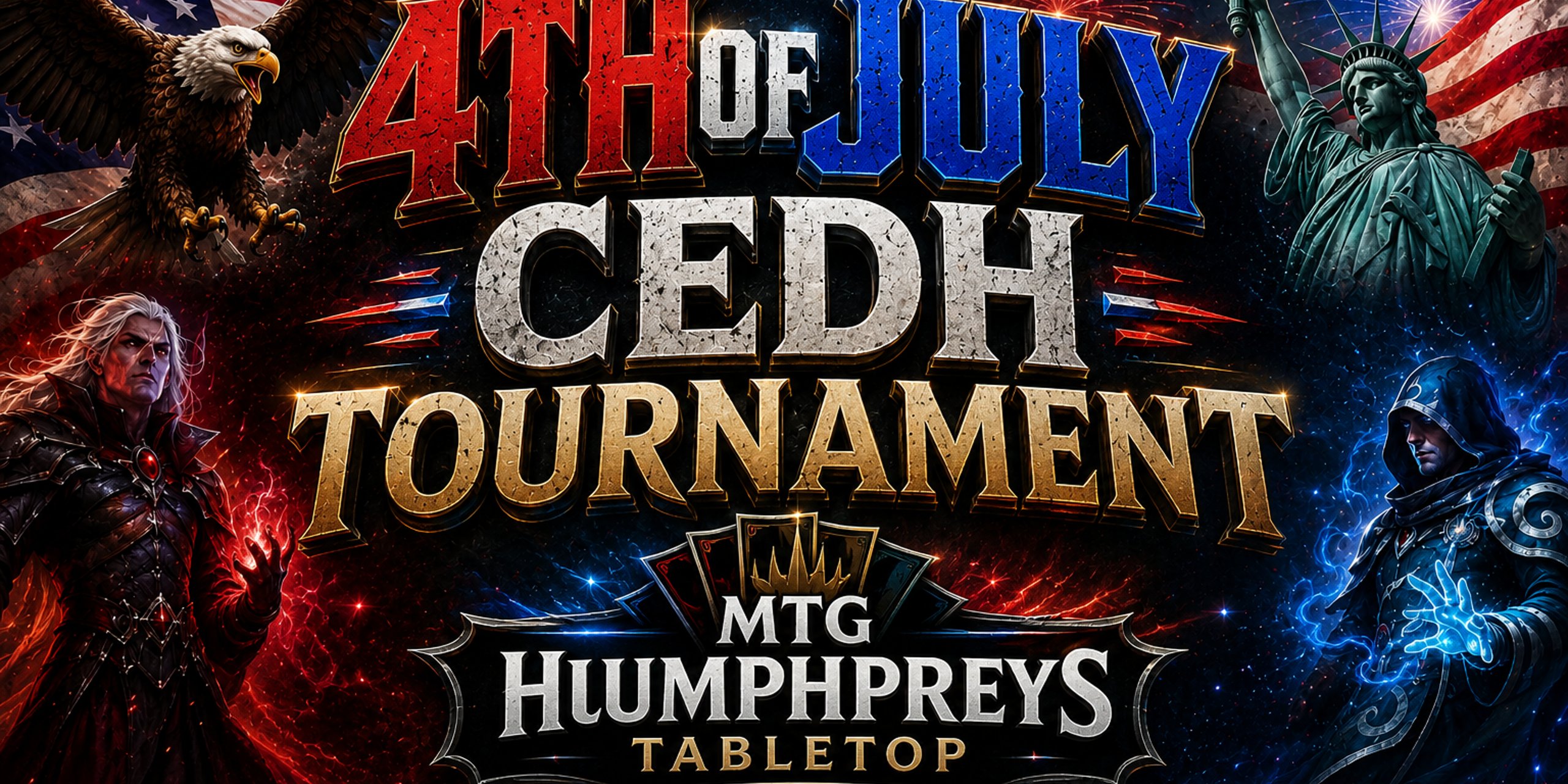 4th of July MTG CEDH Tournament (Bracket 5)- Free Pizza Hut and Drinks