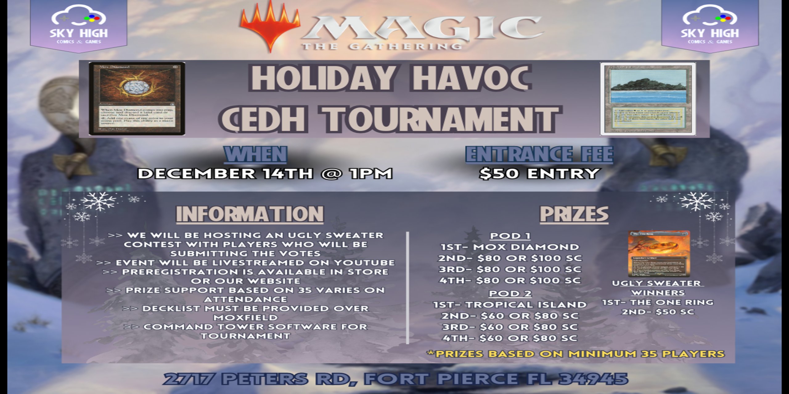 Sky High CEDH December Tournament December 14 1PM