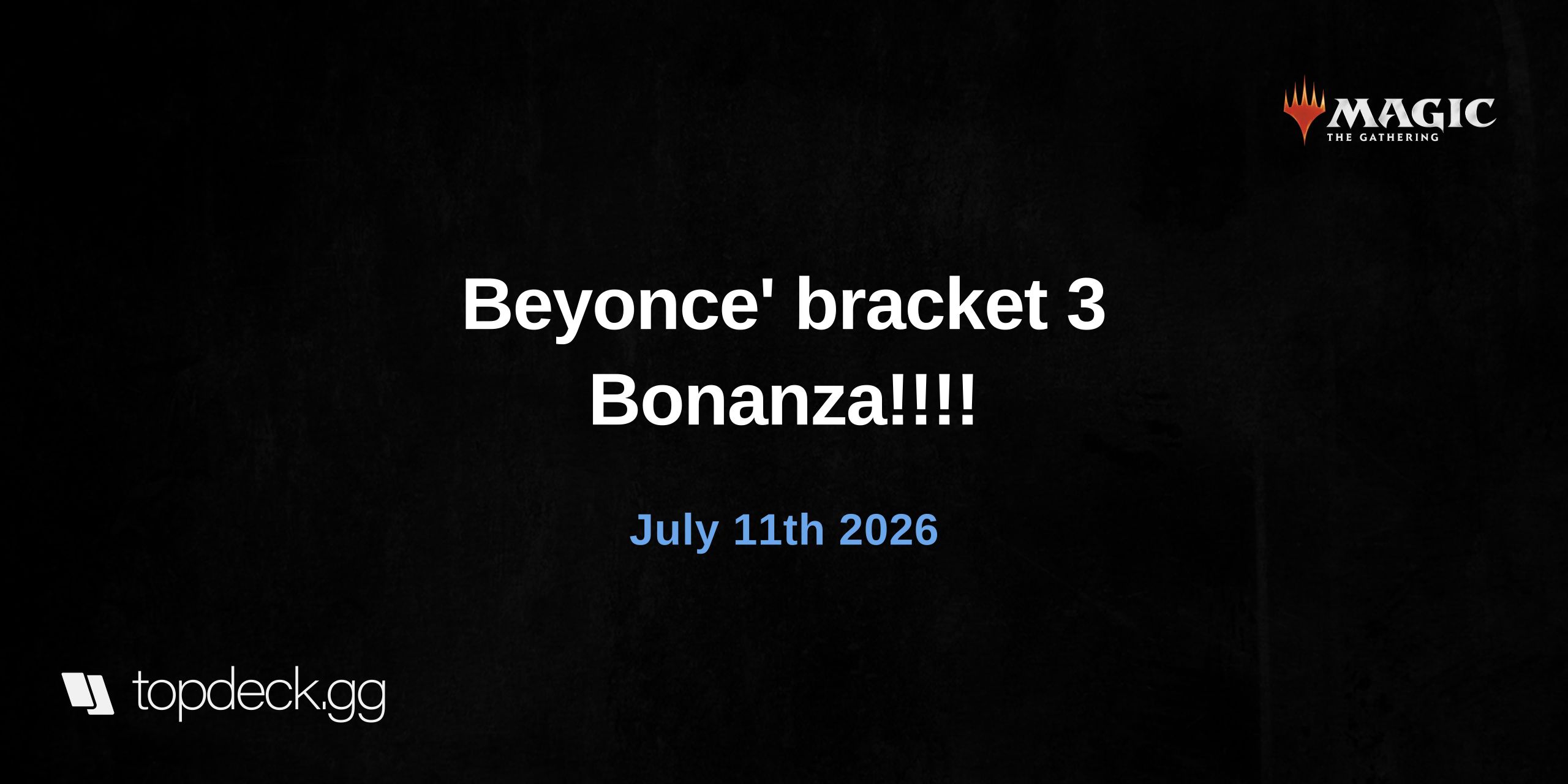 Beyonce' bracket 3 Bonanza!!!!