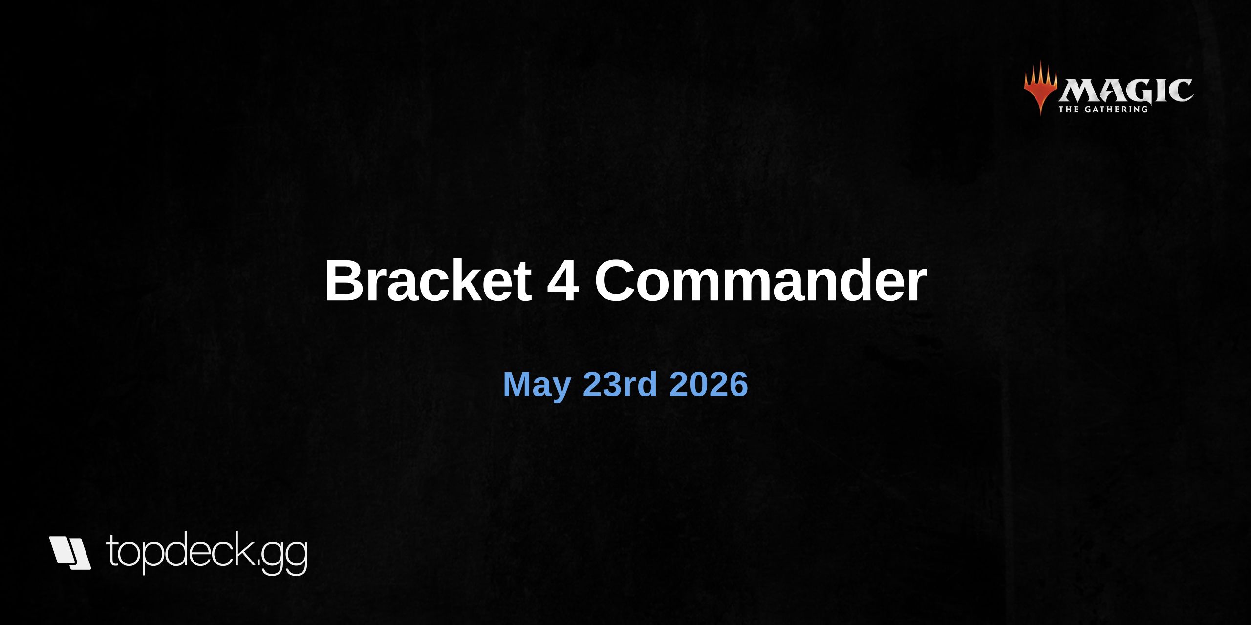 Bracket 4 Commander 