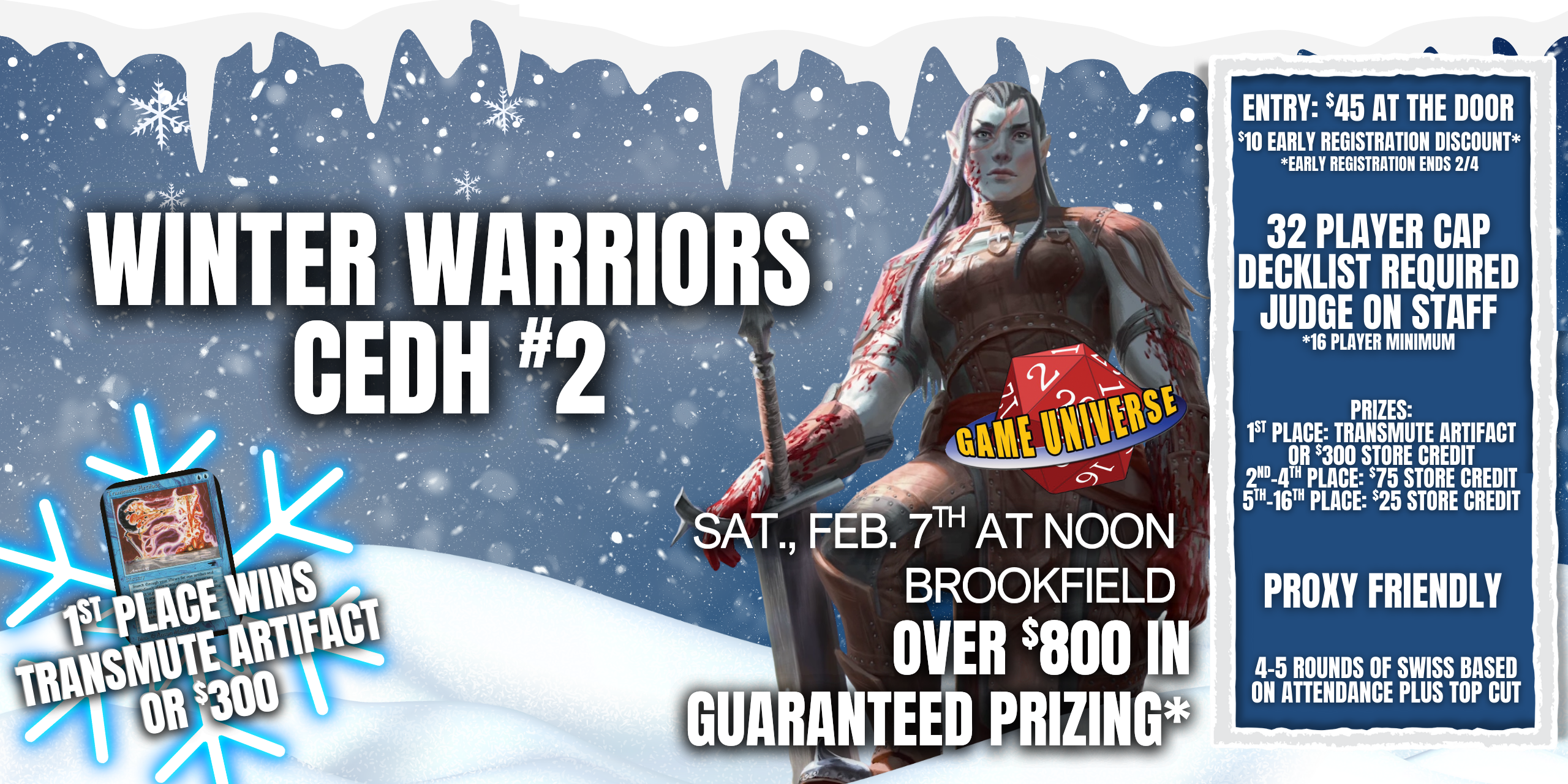 Winter Warrior CEDH @Brookfield