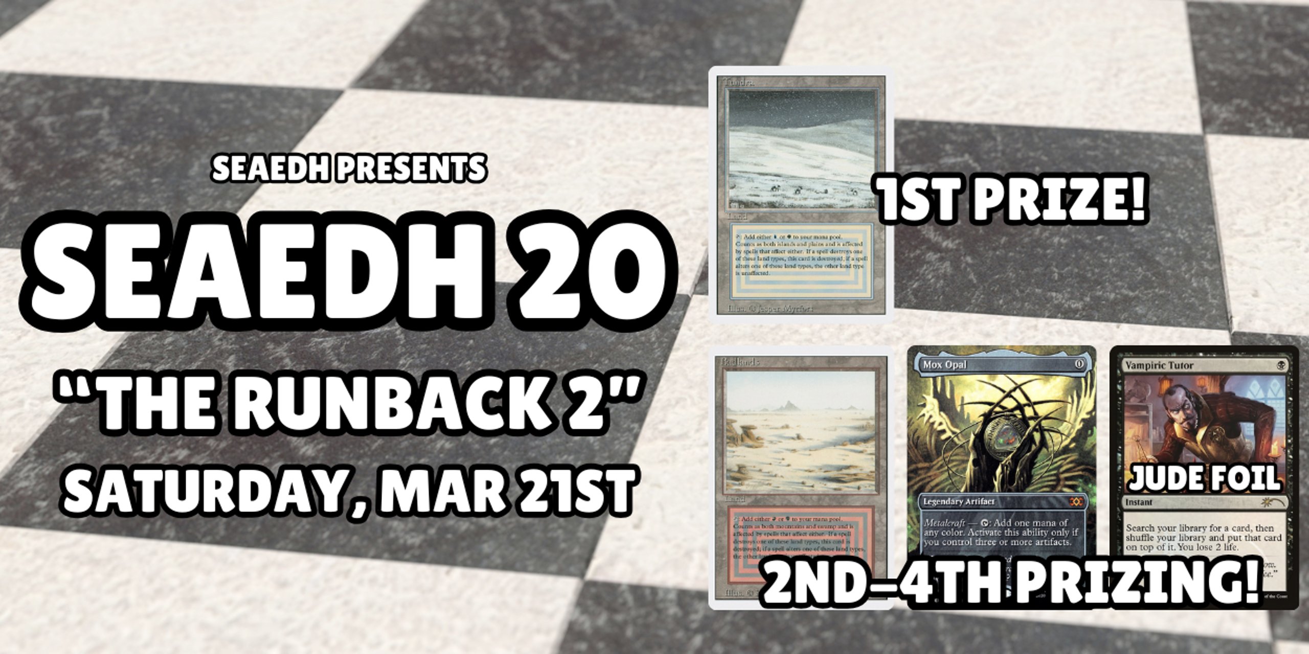 SeaEDH 20 "The Runback 2"