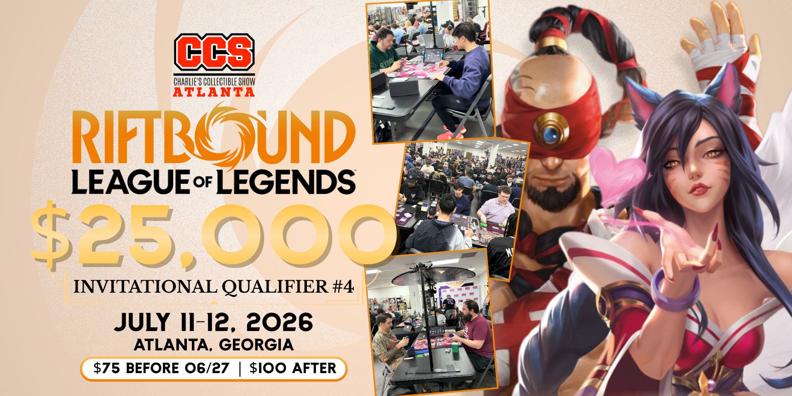 CCS $25,000 Riftbound Invitational Qualifier #4