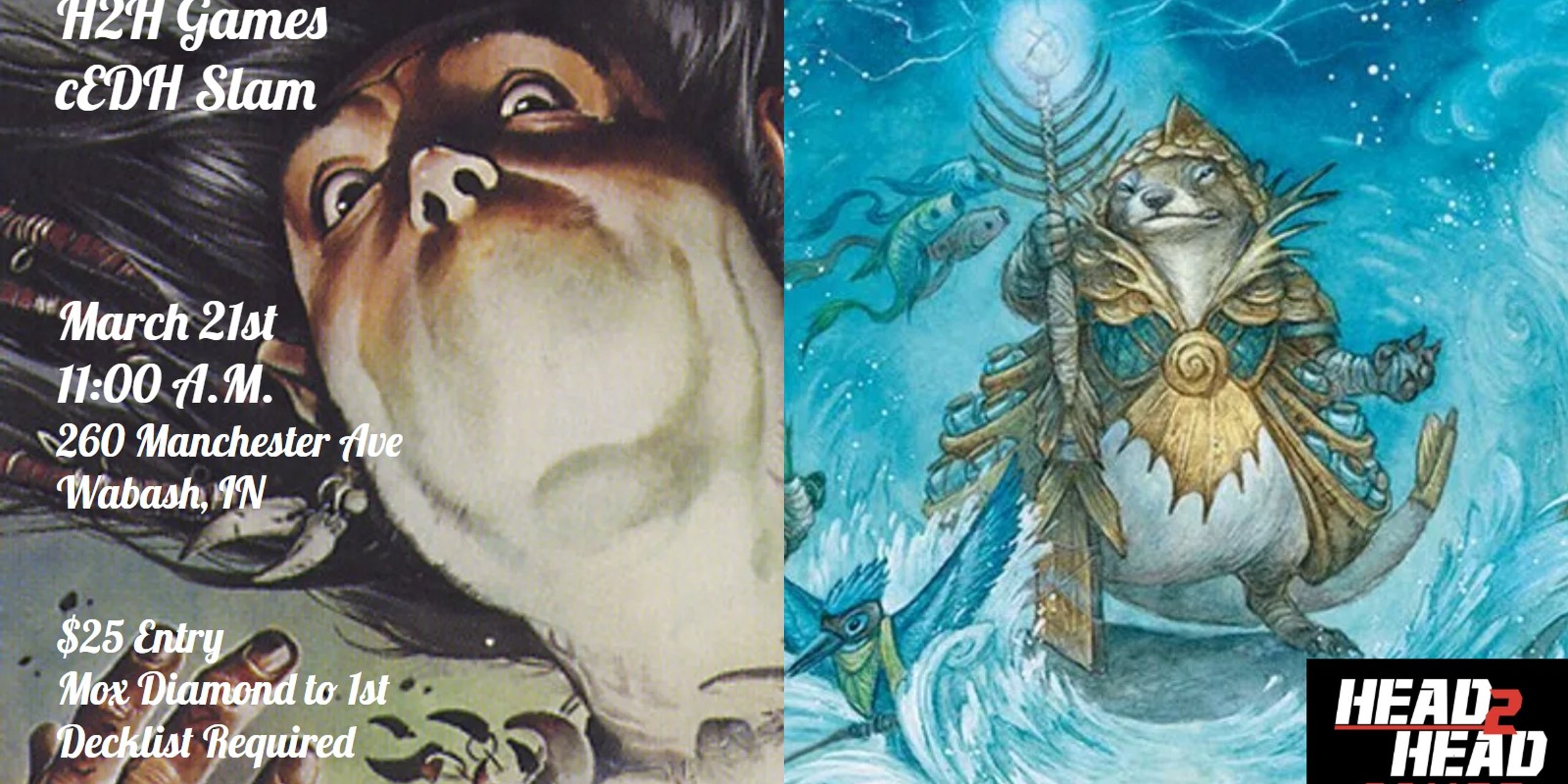 Head to Head Games cEDH Mox Diamond Slam