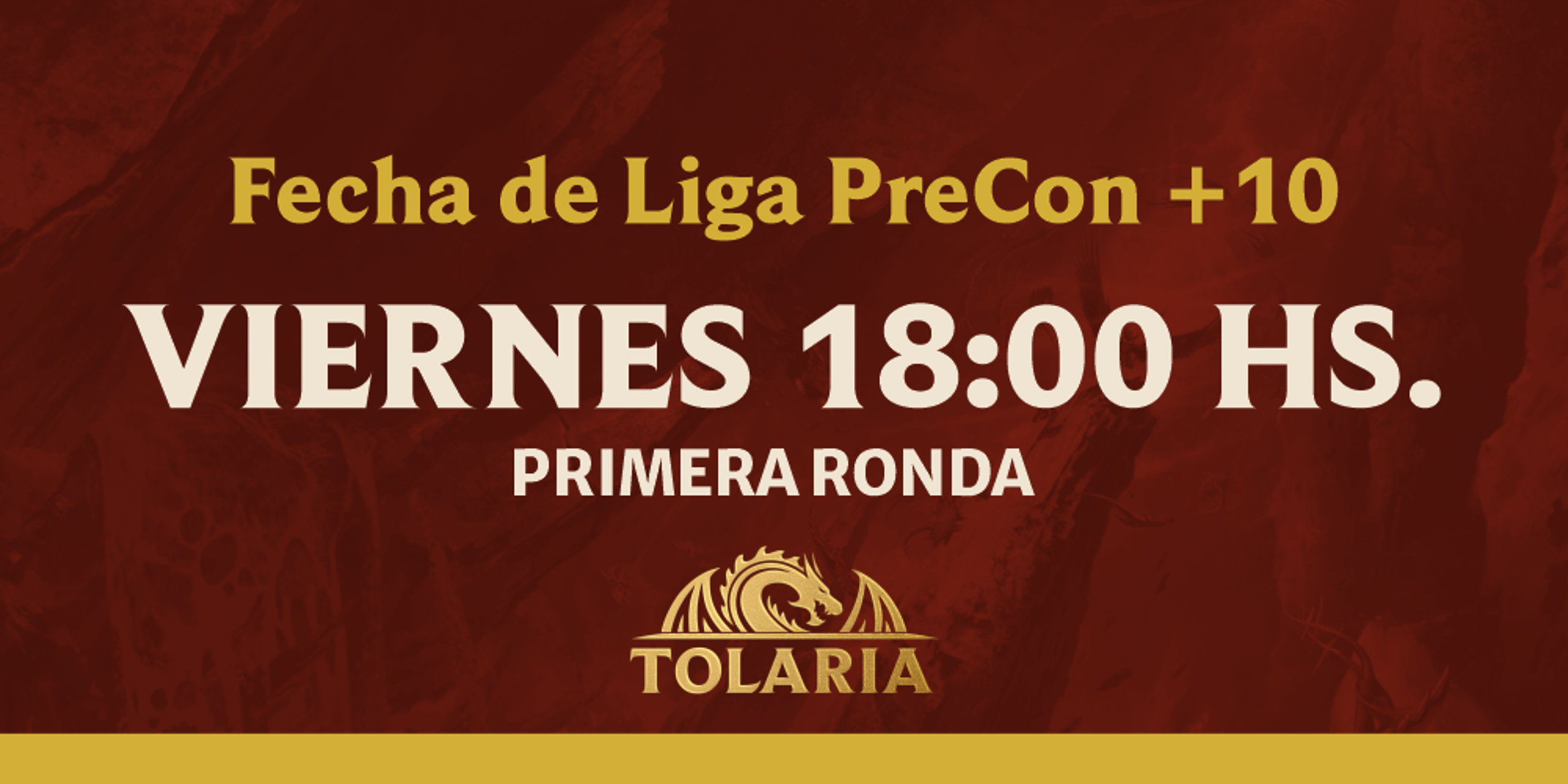 Viernes Fecha de Liga de Precon +10