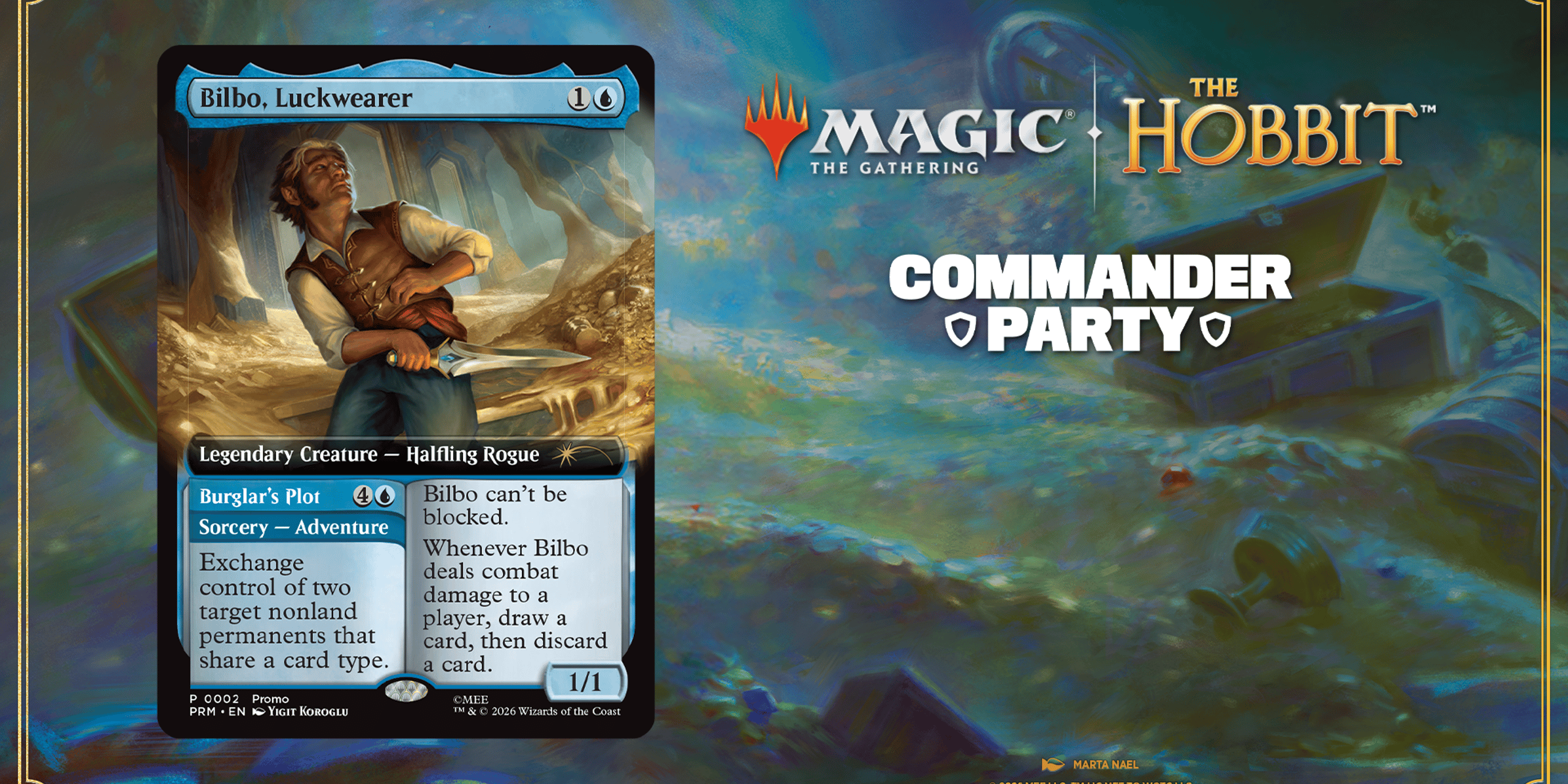Magic: The Gathering | The Hobbit Commander Party