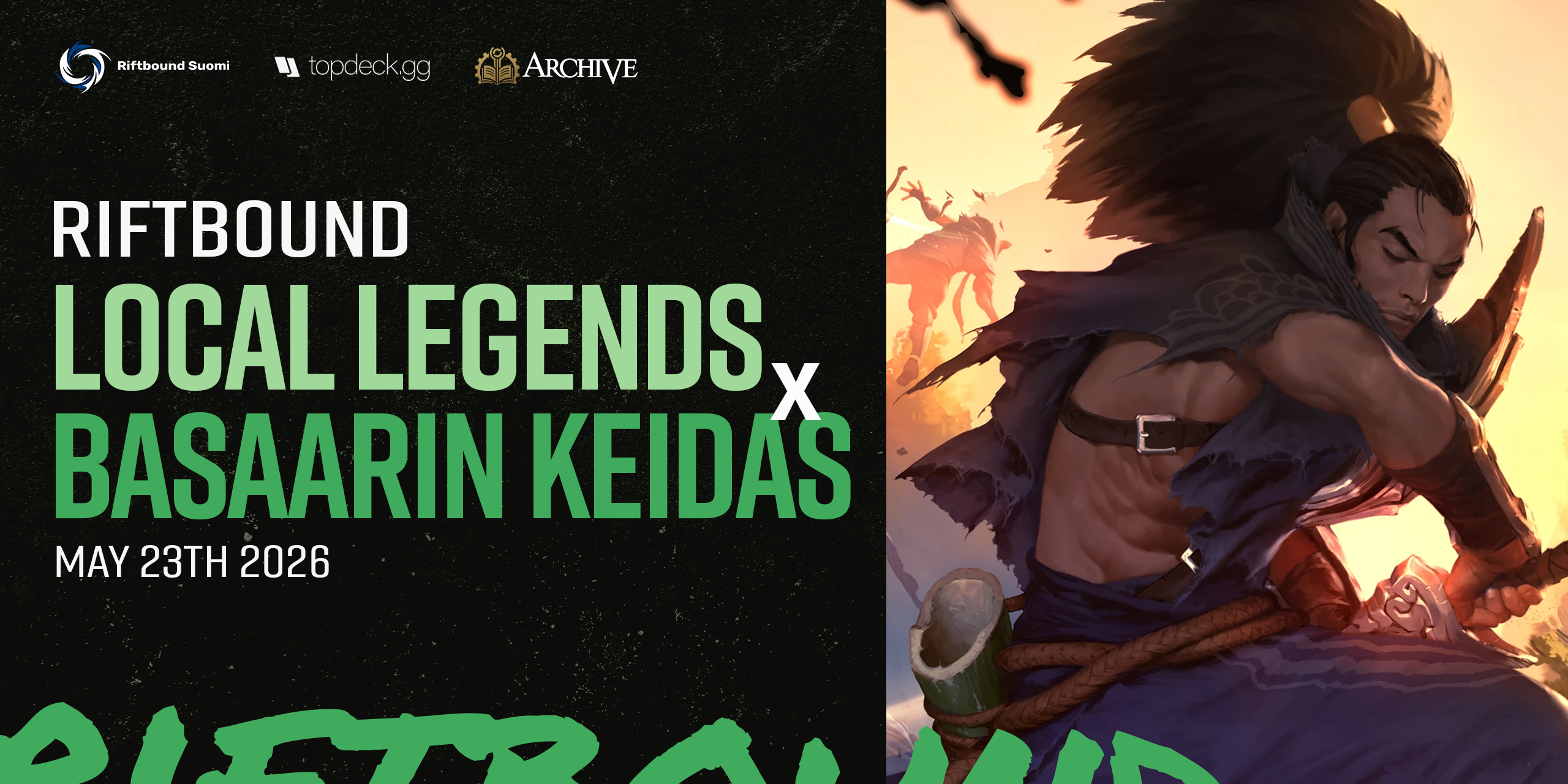 Riftbound Local Legends x Basaarin Keidas II