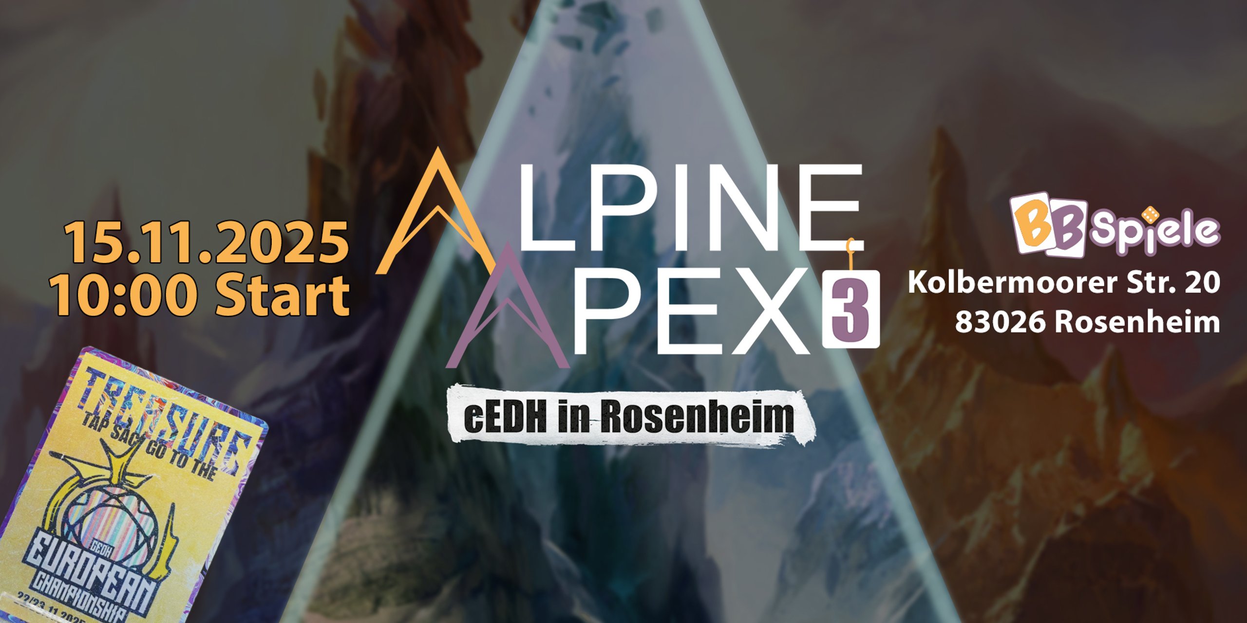 Alpine Apex 3 - cEDH in Rosenheim 