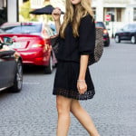 Black Crochet Dress