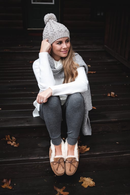 UGG slippers and cozy loungewear for Fall