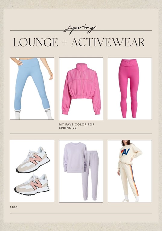 SPRING ACTIVE + LOUNGEWEAR