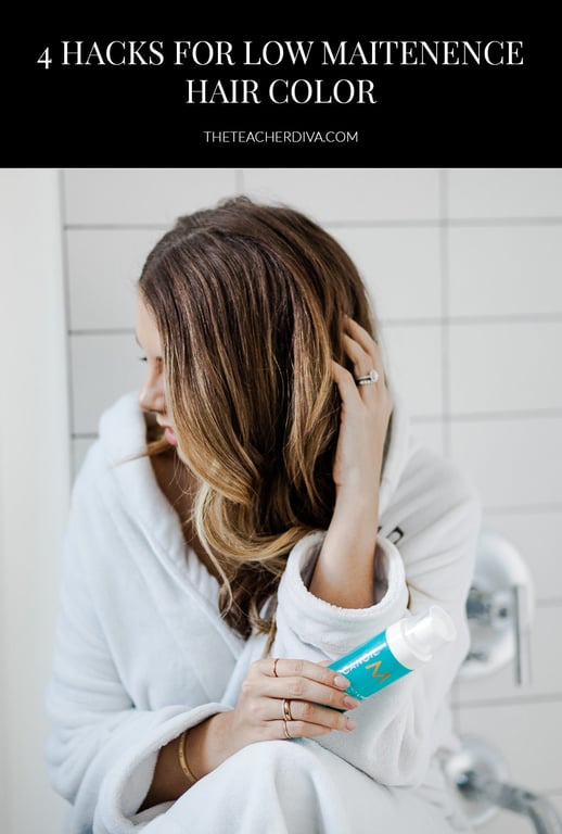 4 Hacks For Low-Maintenance Hair Color
