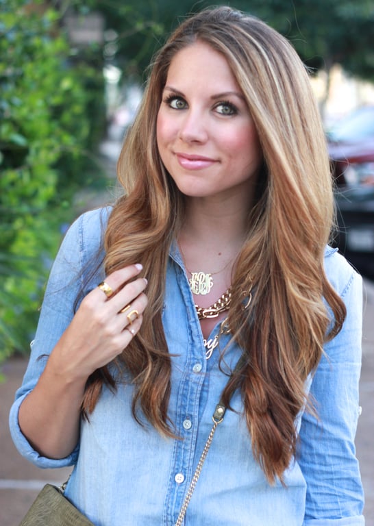 Chambray + Black