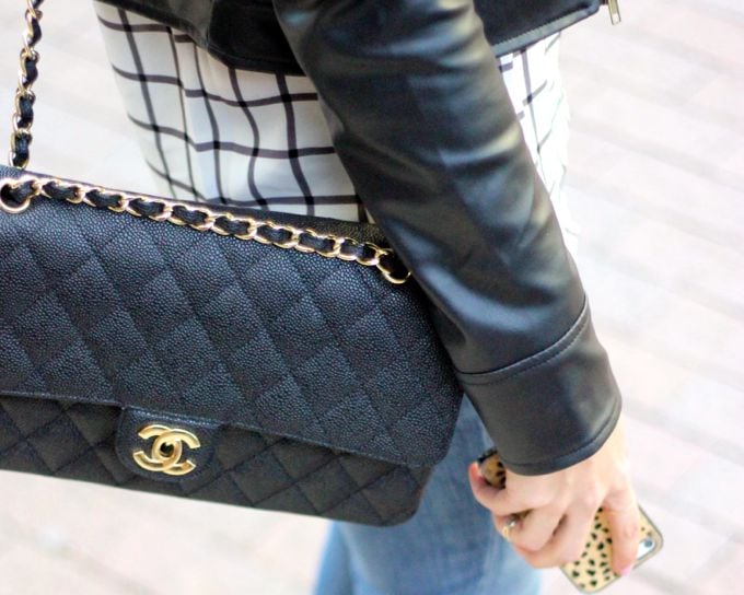 Cropped Leather