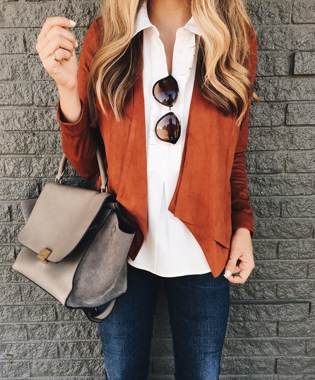 Suede Blazer 