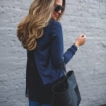 Easy Go-To Outfit: The Pleated Hemline Sweater